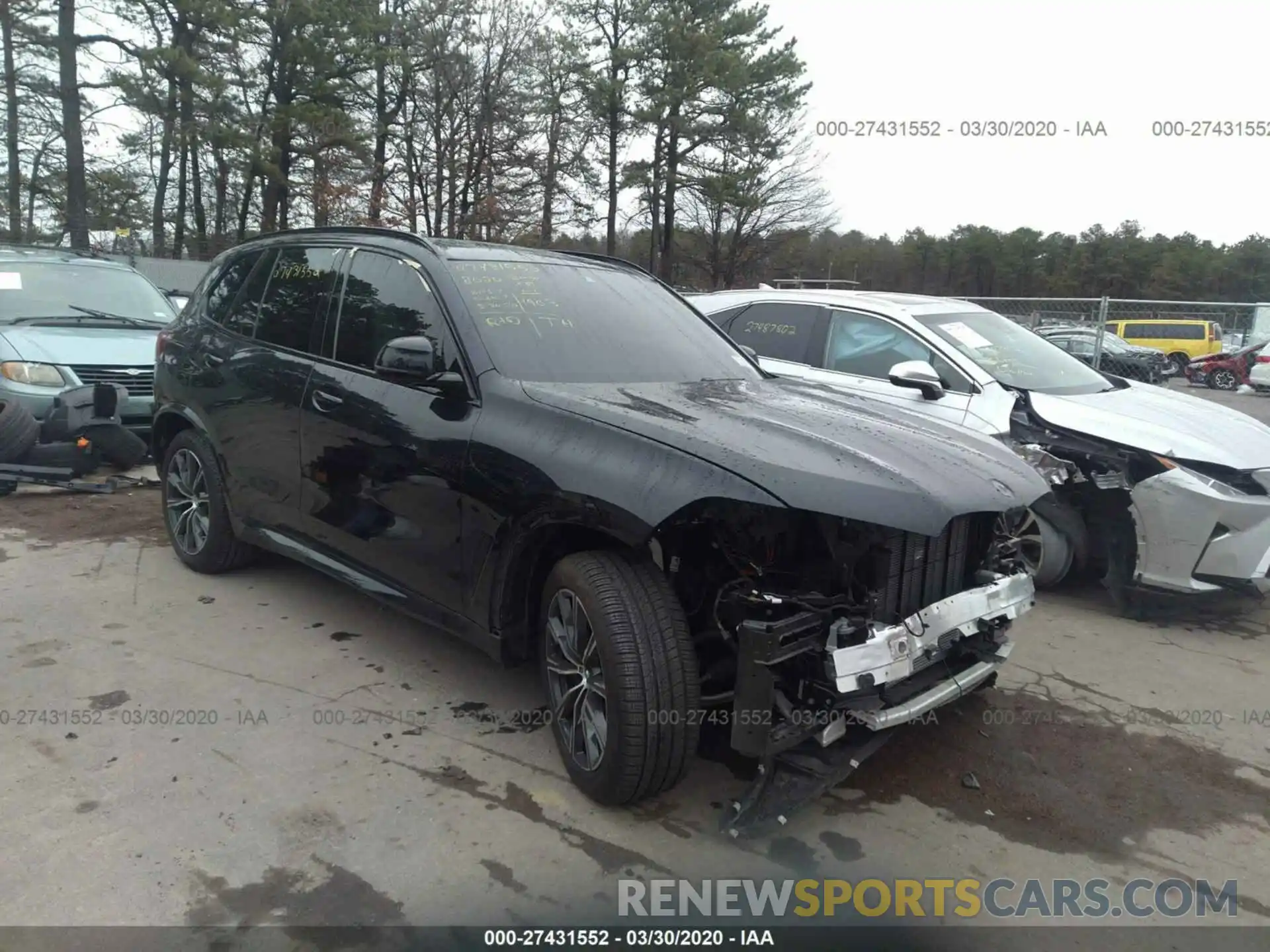 1 Photograph of a damaged car 5UXCR6C02L9B60884 BMW X5 2020