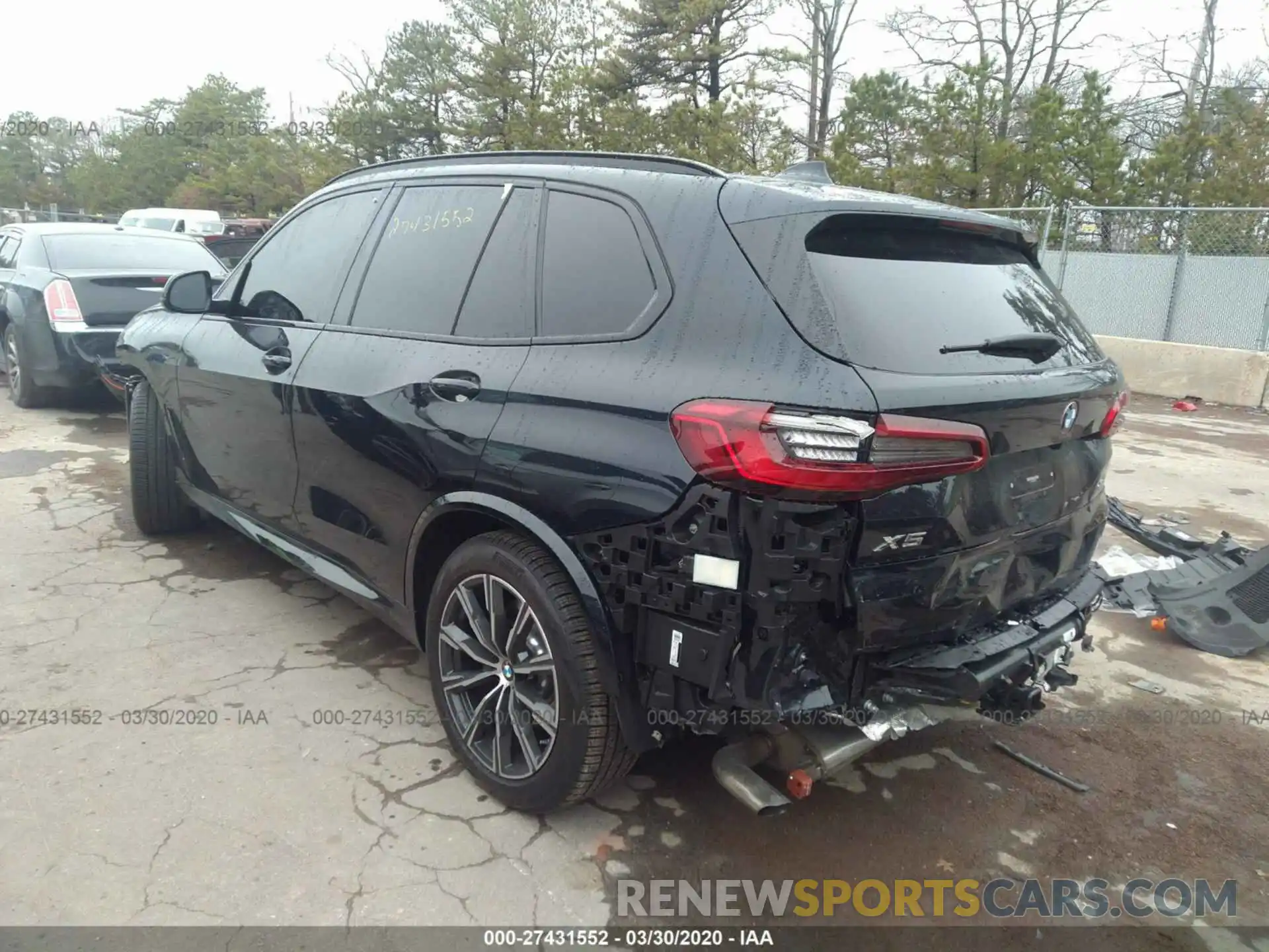 3 Фотография поврежденного автомобиля 5UXCR6C02L9B60884 BMW X5 2020