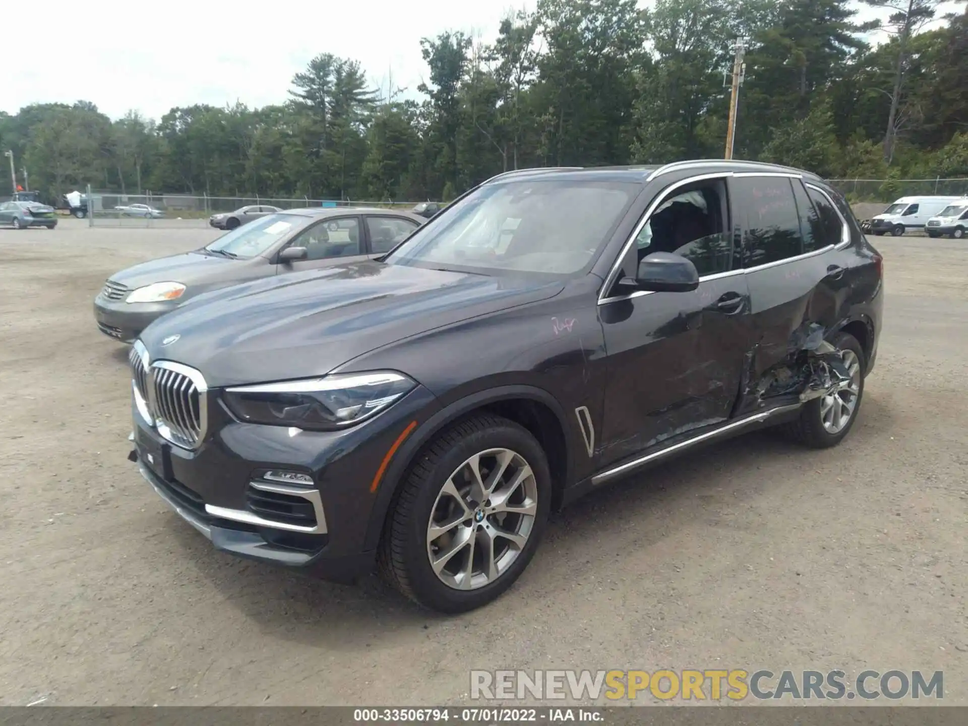 2 Фотография поврежденного автомобиля 5UXCR6C02L9B66149 BMW X5 2020