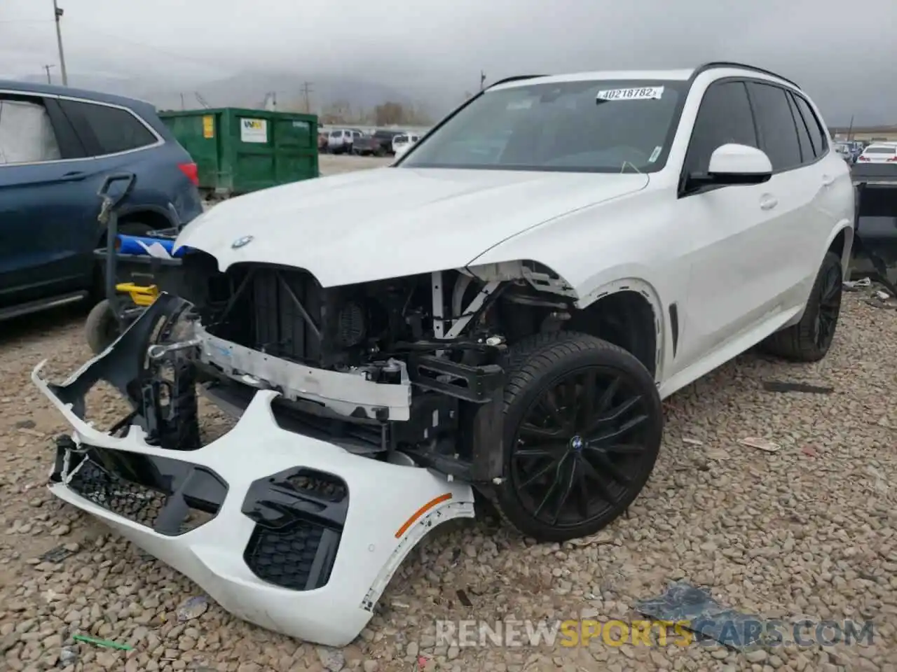 2 Photograph of a damaged car 5UXCR6C02L9C30996 BMW X5 2020