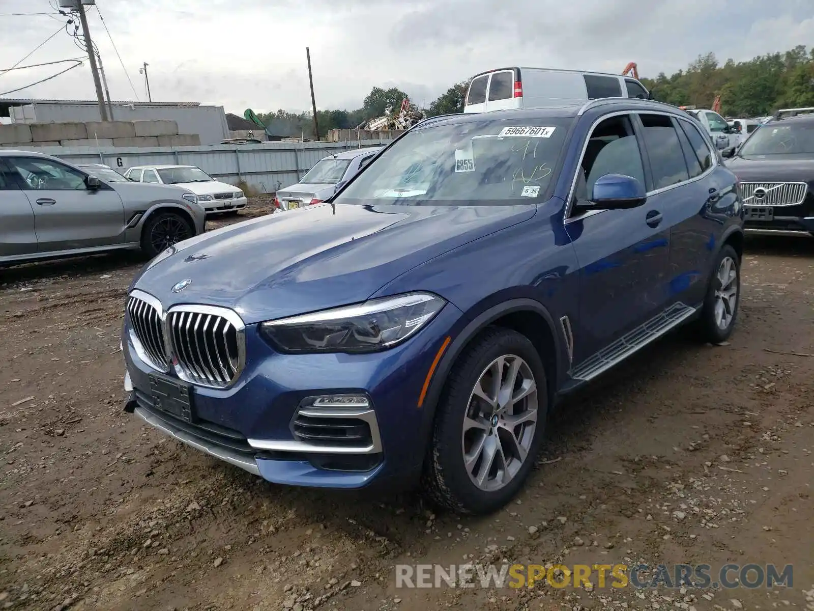 2 Фотография поврежденного автомобиля 5UXCR6C02L9C49676 BMW X5 2020