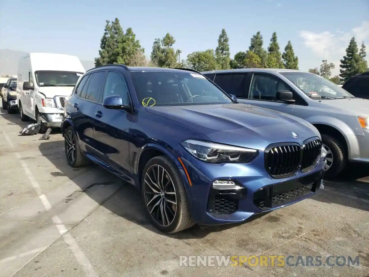 1 Photograph of a damaged car 5UXCR6C02L9C89224 BMW X5 2020