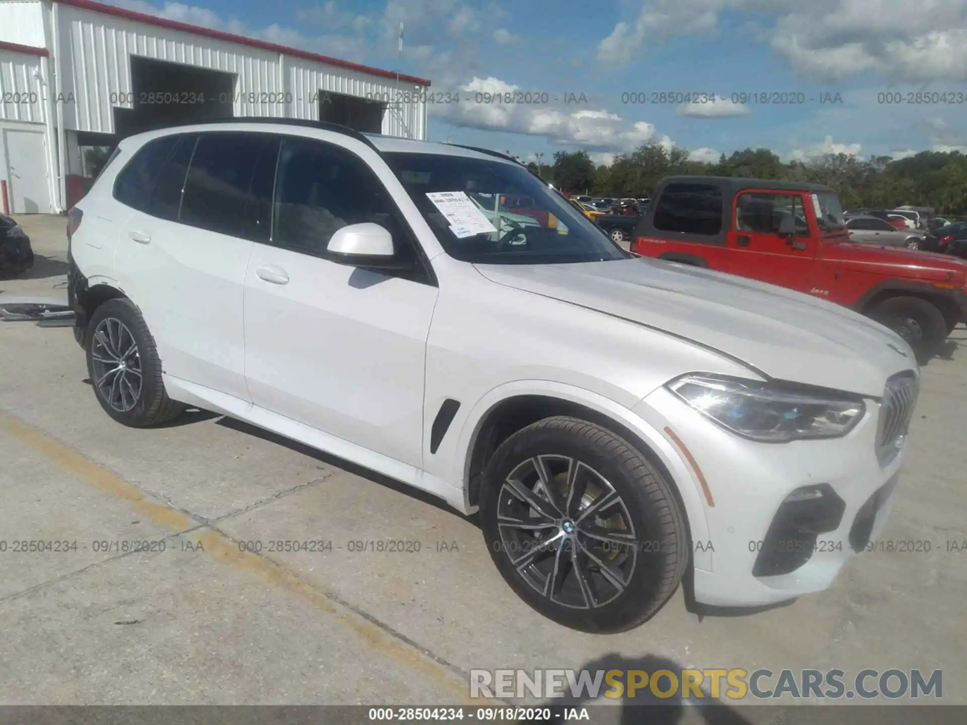 1 Фотография поврежденного автомобиля 5UXCR6C02L9D05177 BMW X5 2020