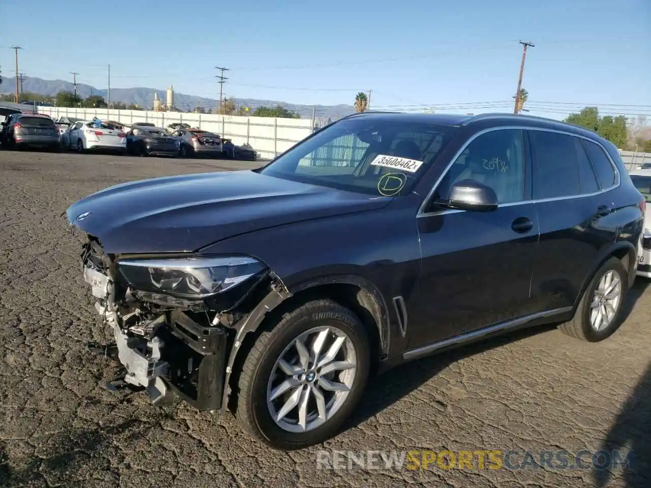 2 Photograph of a damaged car 5UXCR6C02L9D08564 BMW X5 2020