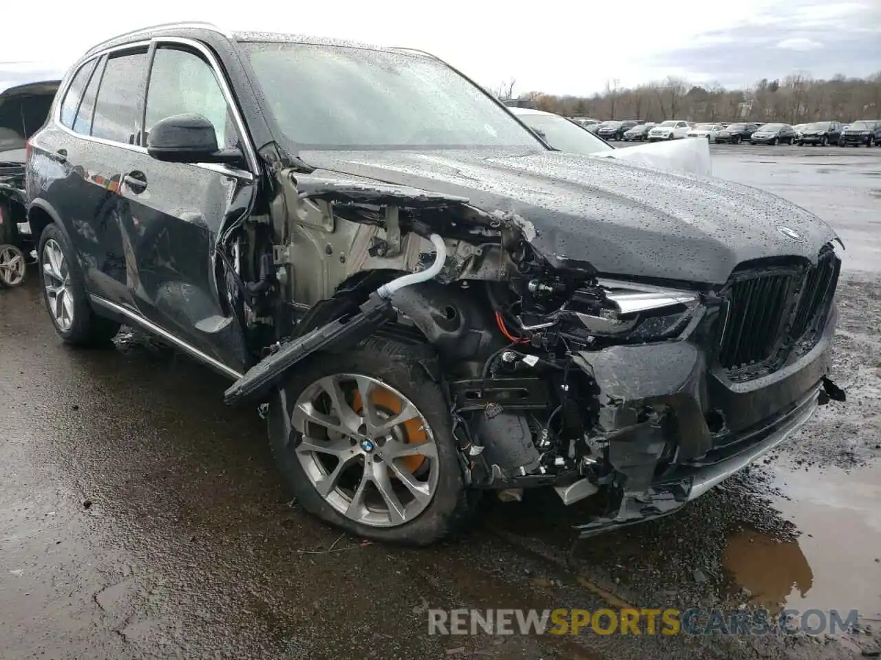 1 Photograph of a damaged car 5UXCR6C02L9D64469 BMW X5 2020