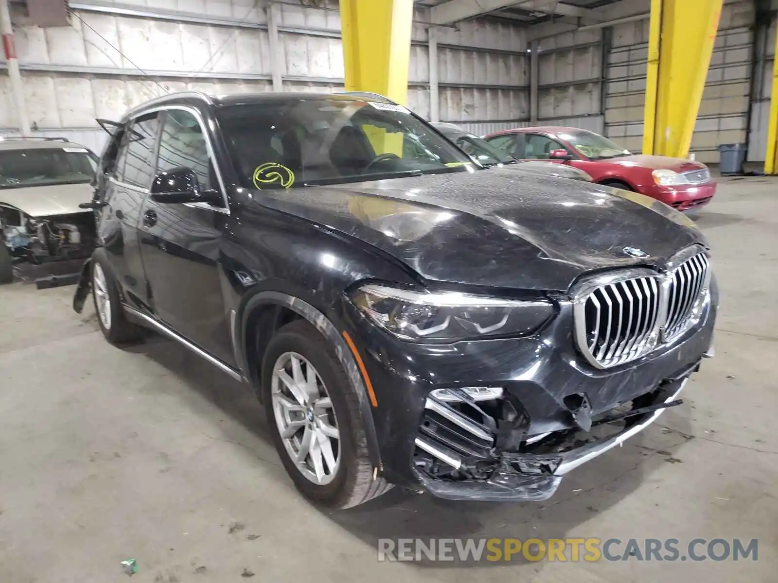 1 Photograph of a damaged car 5UXCR6C03L9B20314 BMW X5 2020