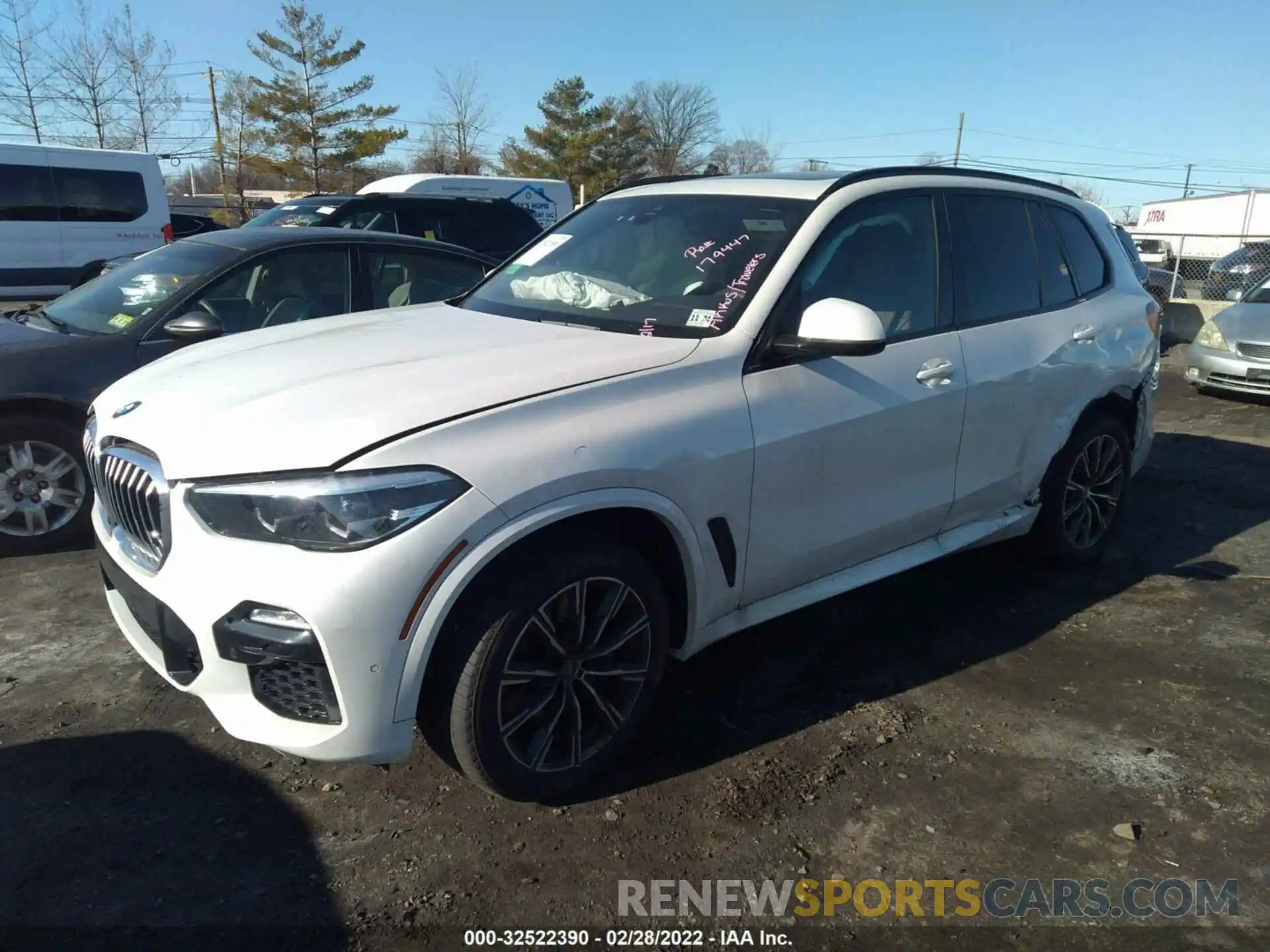 2 Фотография поврежденного автомобиля 5UXCR6C03L9B36416 BMW X5 2020