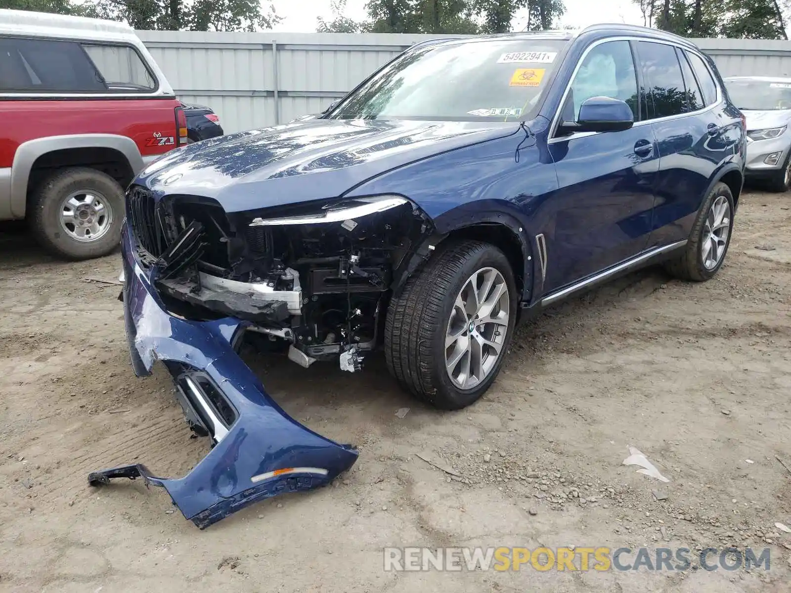 2 Photograph of a damaged car 5UXCR6C03L9B40465 BMW X5 2020