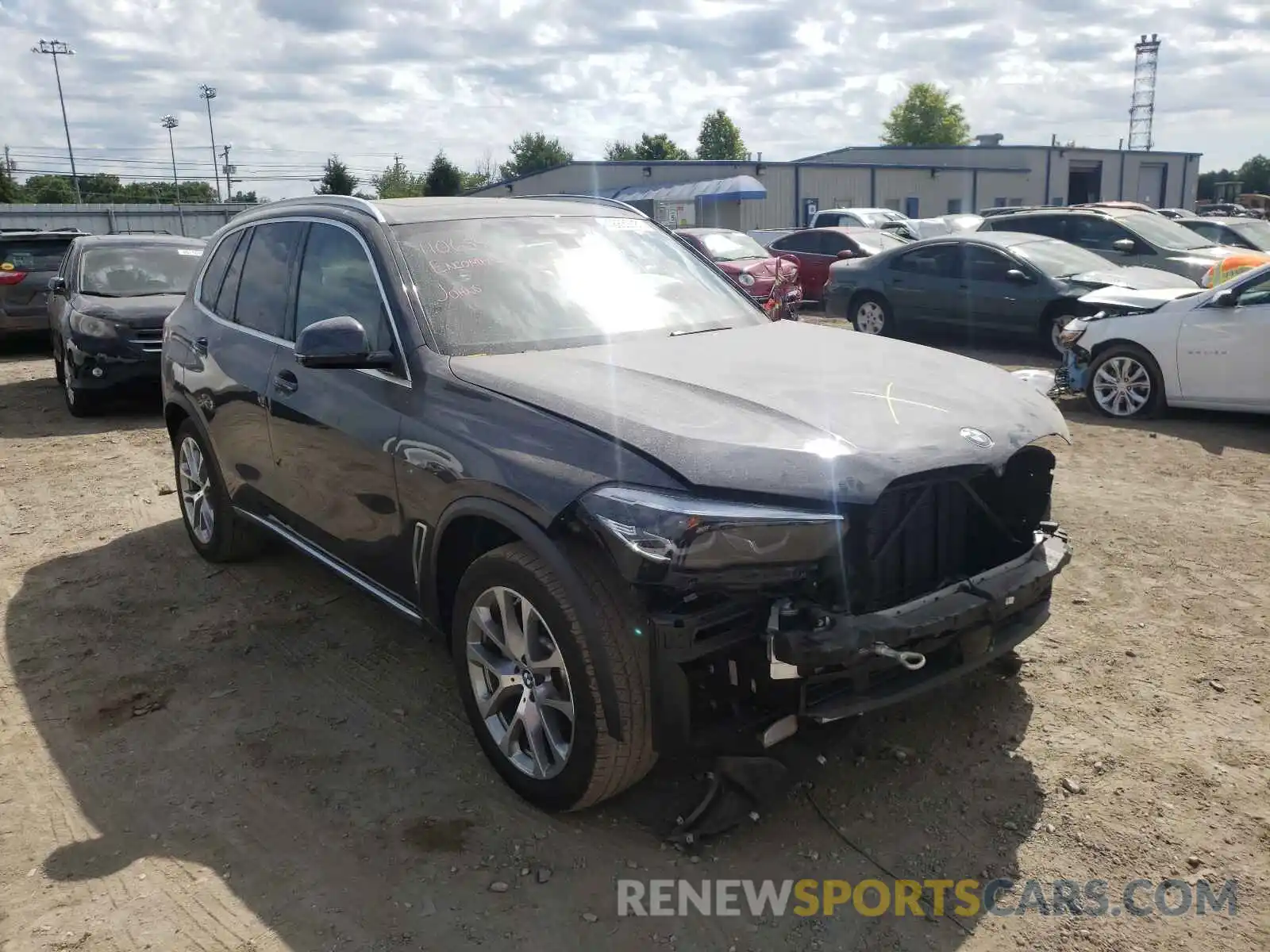 1 Photograph of a damaged car 5UXCR6C03L9B45309 BMW X5 2020