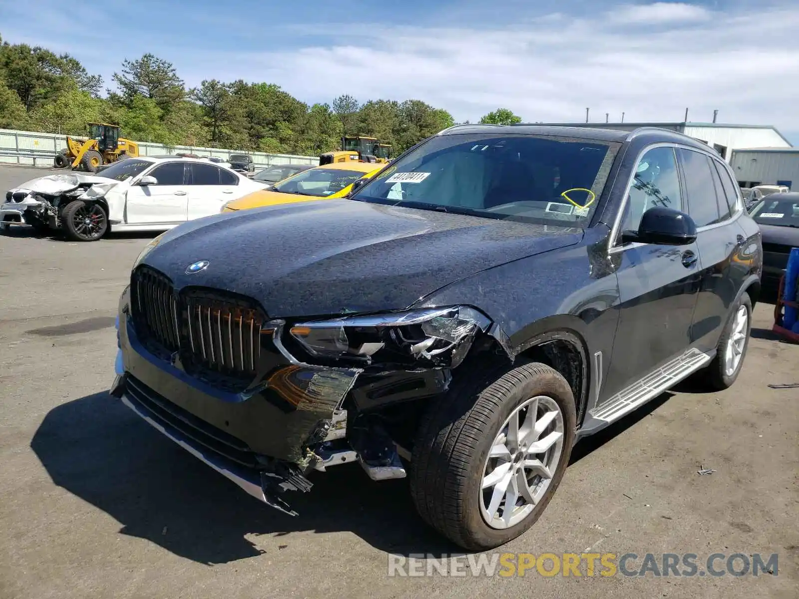 2 Photograph of a damaged car 5UXCR6C03L9B56973 BMW X5 2020