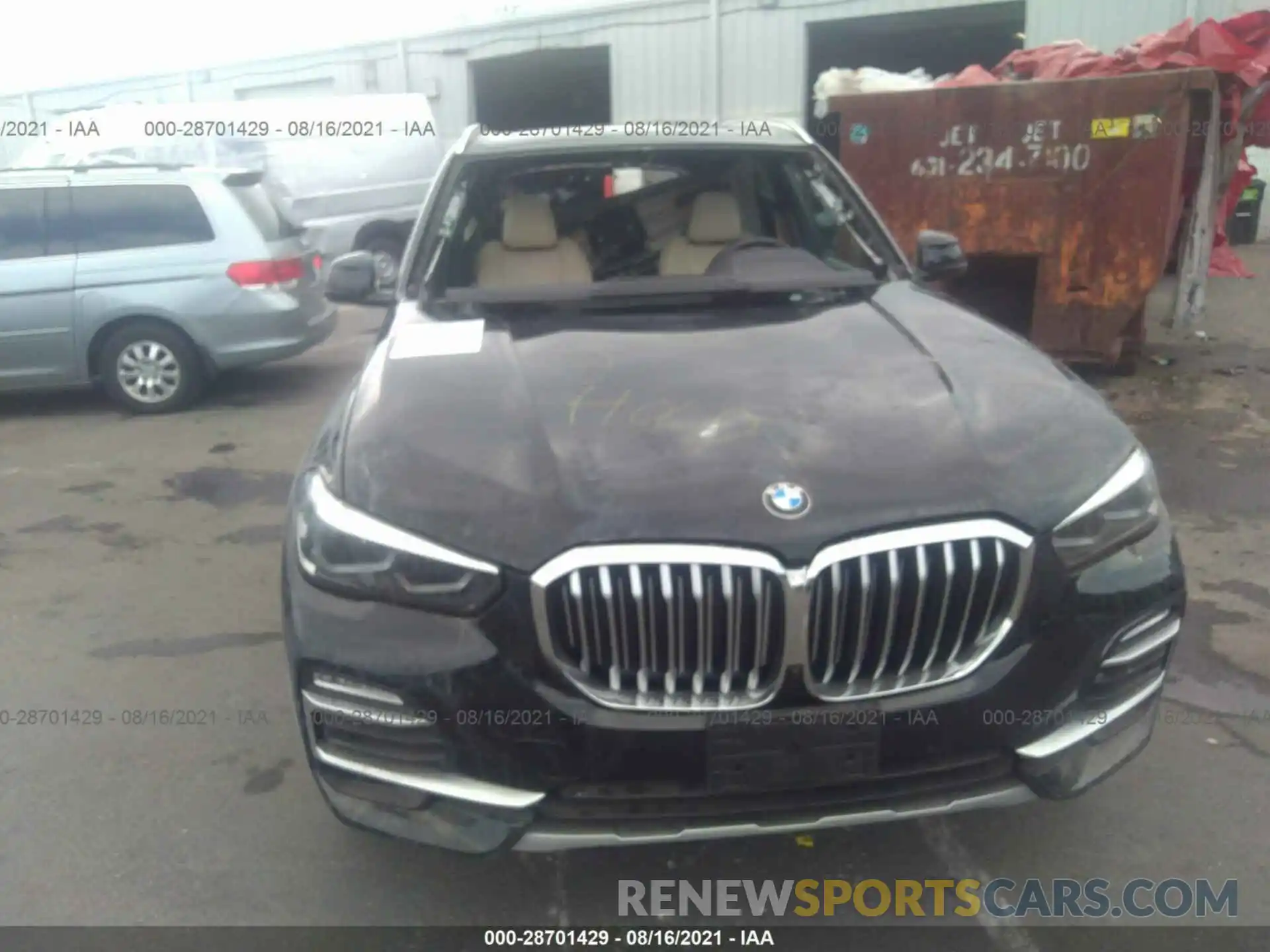 6 Photograph of a damaged car 5UXCR6C03L9B86281 BMW X5 2020