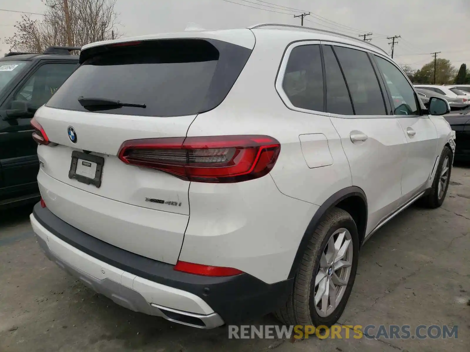 4 Фотография поврежденного автомобиля 5UXCR6C03L9B94428 BMW X5 2020