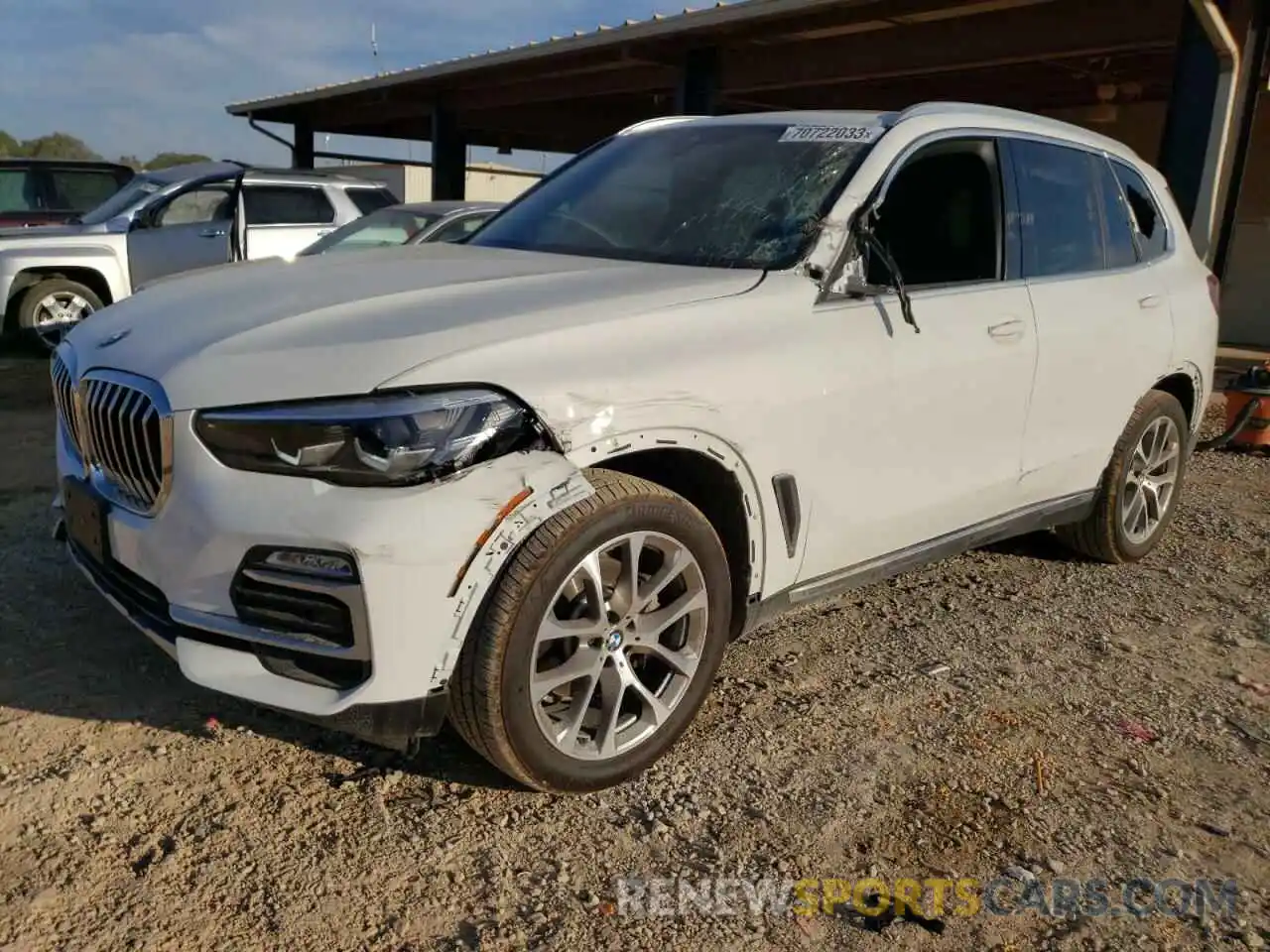 1 Photograph of a damaged car 5UXCR6C03L9C02012 BMW X5 2020