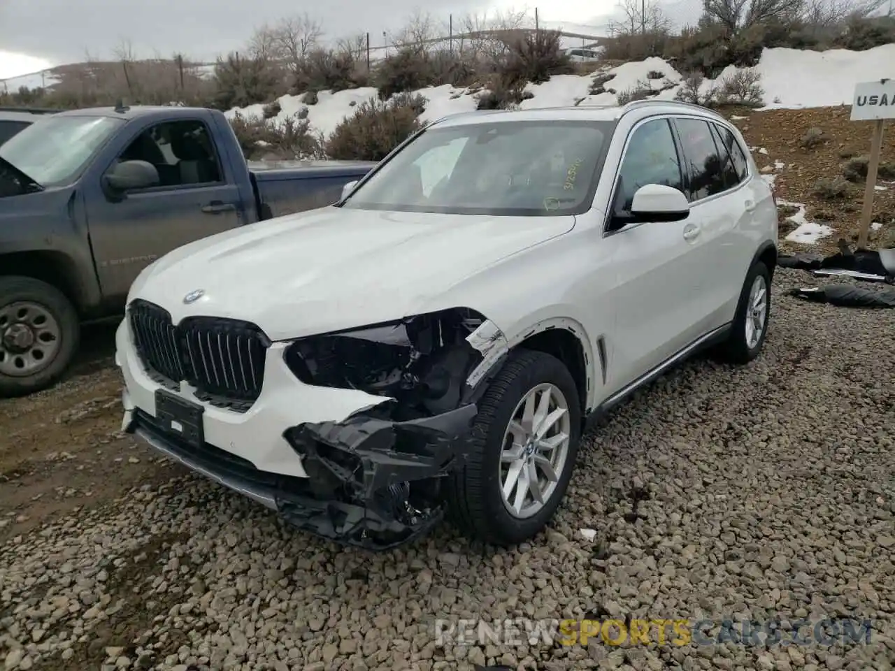 2 Photograph of a damaged car 5UXCR6C03L9C33552 BMW X5 2020