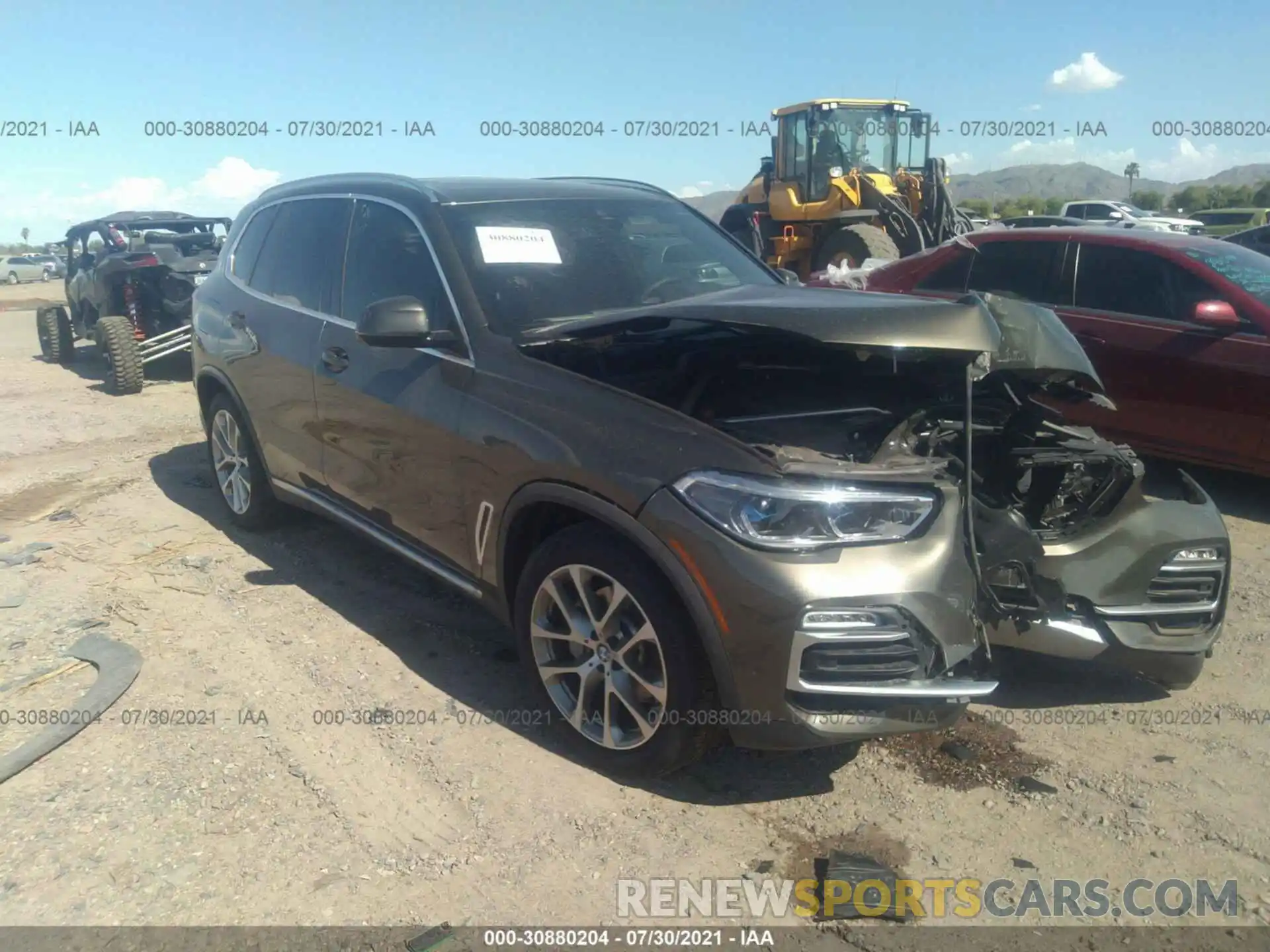 1 Photograph of a damaged car 5UXCR6C03L9C68852 BMW X5 2020