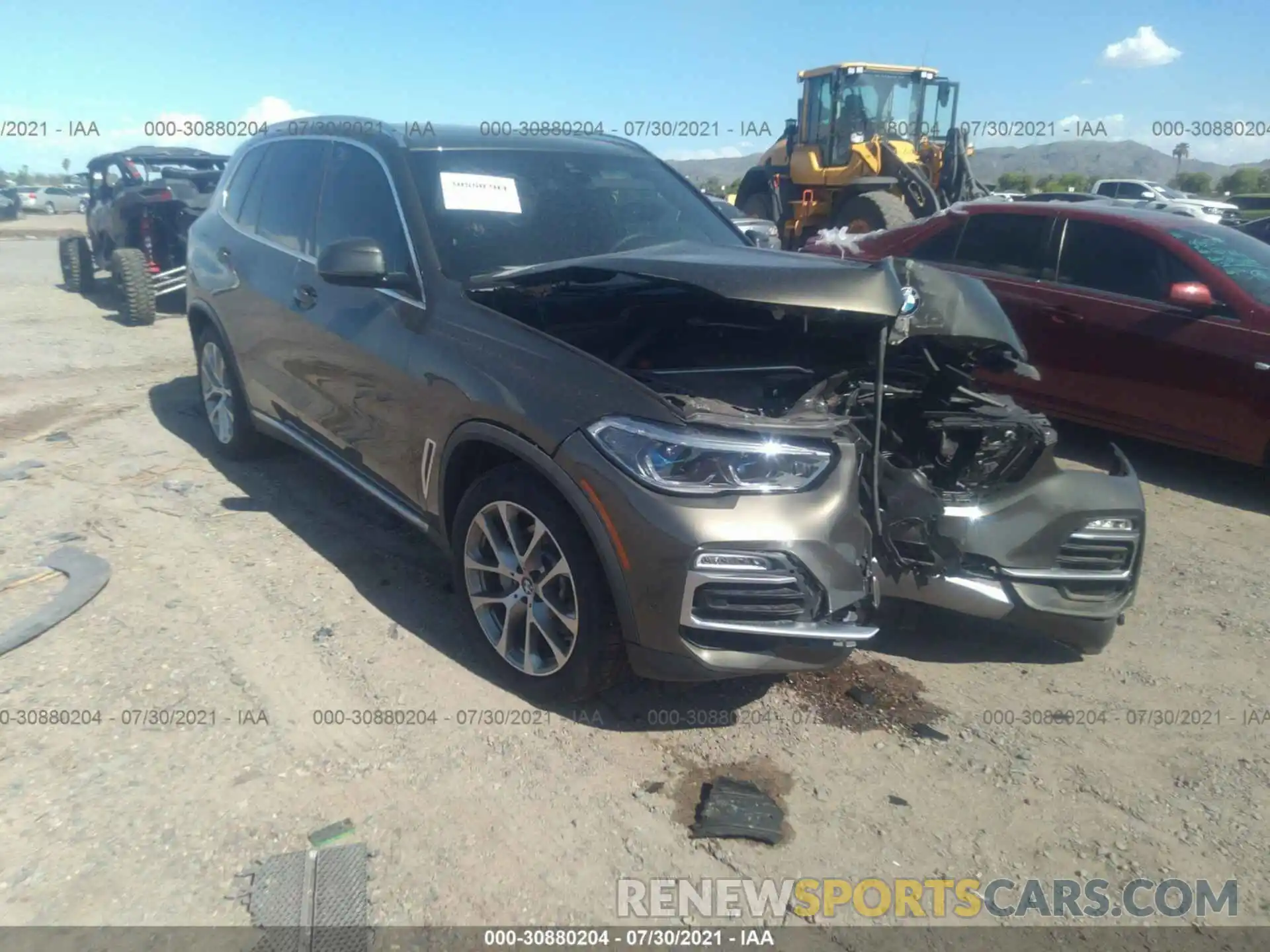 6 Photograph of a damaged car 5UXCR6C03L9C68852 BMW X5 2020