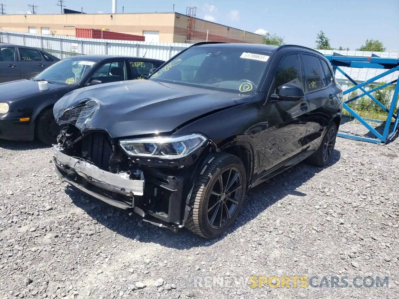 2 Фотография поврежденного автомобиля 5UXCR6C03L9C75798 BMW X5 2020