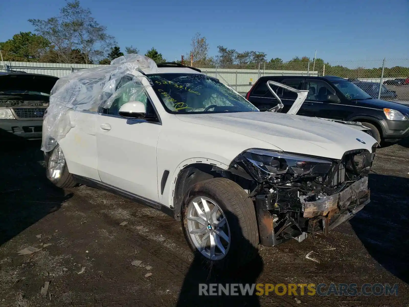 1 Photograph of a damaged car 5UXCR6C03L9C86381 BMW X5 2020