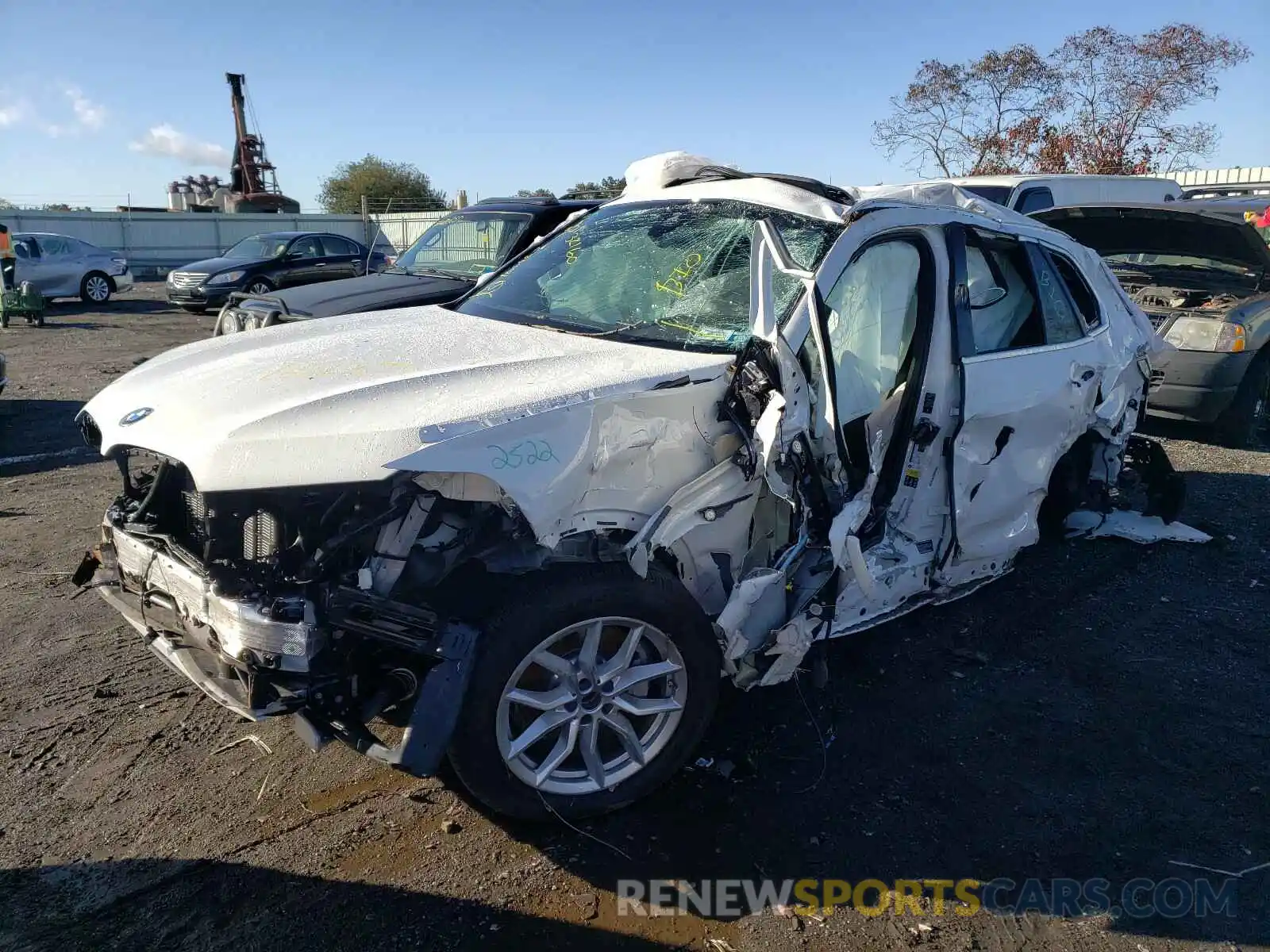 2 Photograph of a damaged car 5UXCR6C03L9C86381 BMW X5 2020