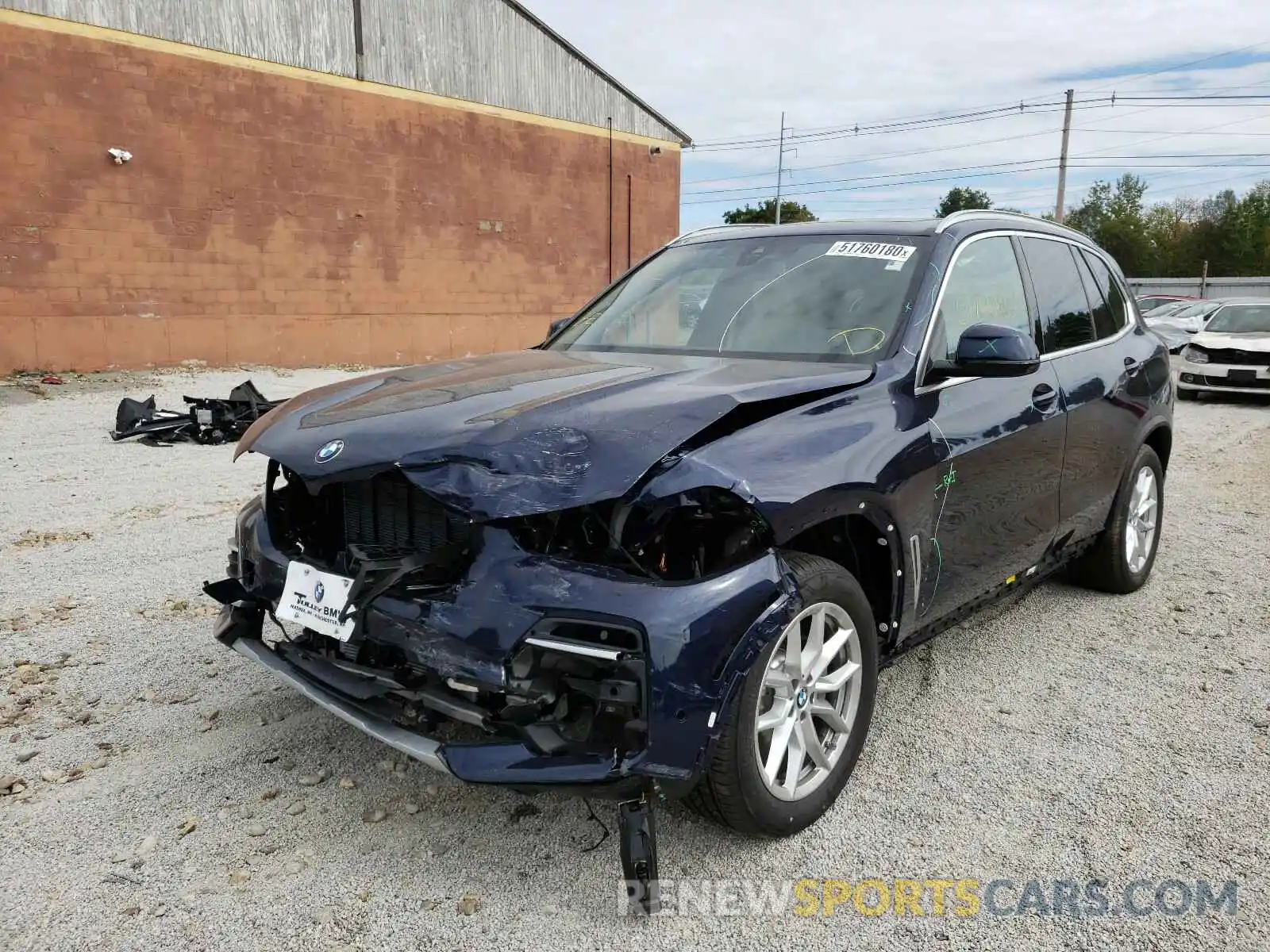 2 Photograph of a damaged car 5UXCR6C03L9D47941 BMW X5 2020