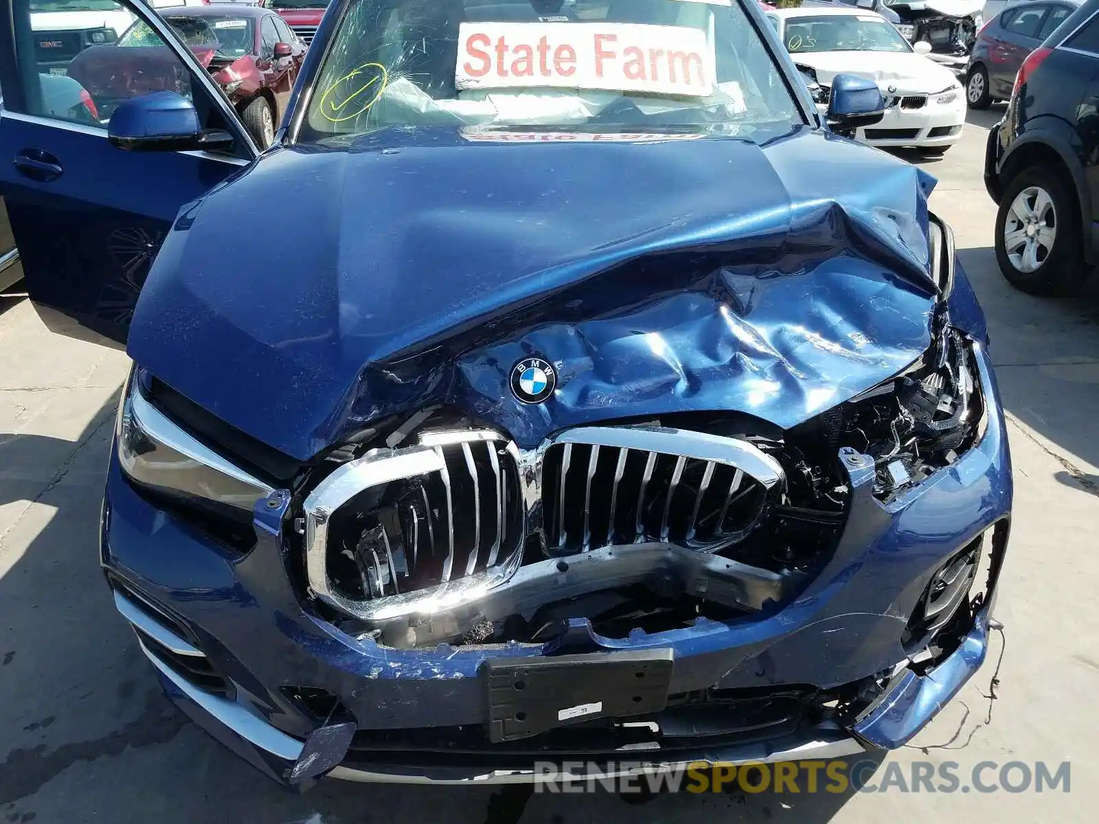 7 Photograph of a damaged car 5UXCR6C04L9B11234 BMW X5 2020