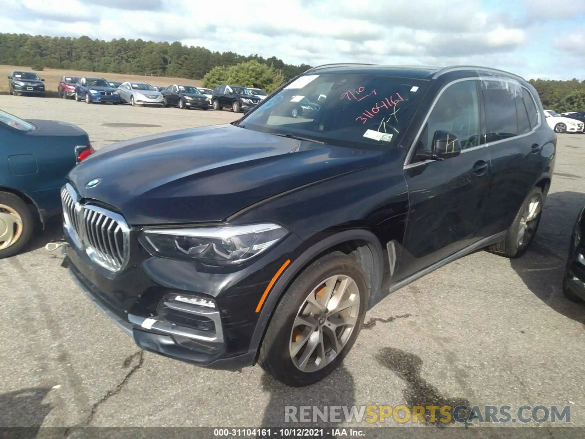 2 Photograph of a damaged car 5UXCR6C04L9B58991 BMW X5 2020