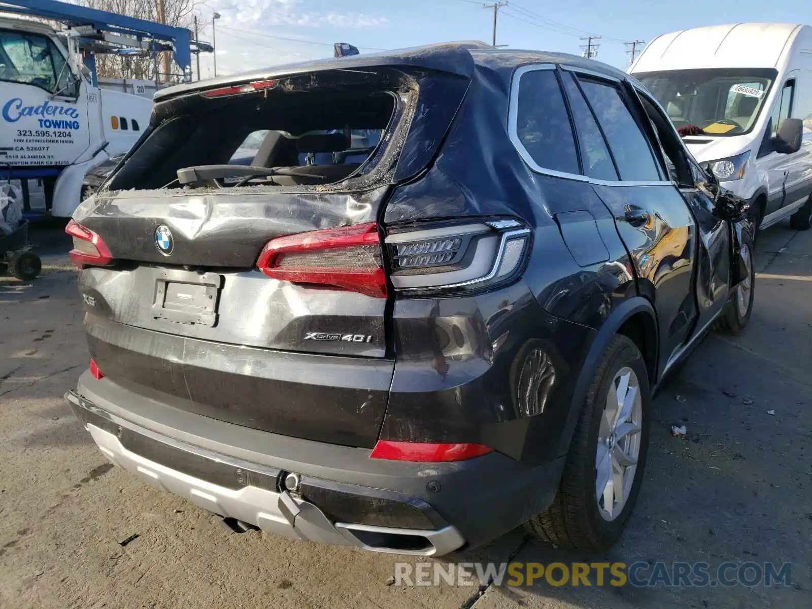 4 Фотография поврежденного автомобиля 5UXCR6C04L9B94325 BMW X5 2020