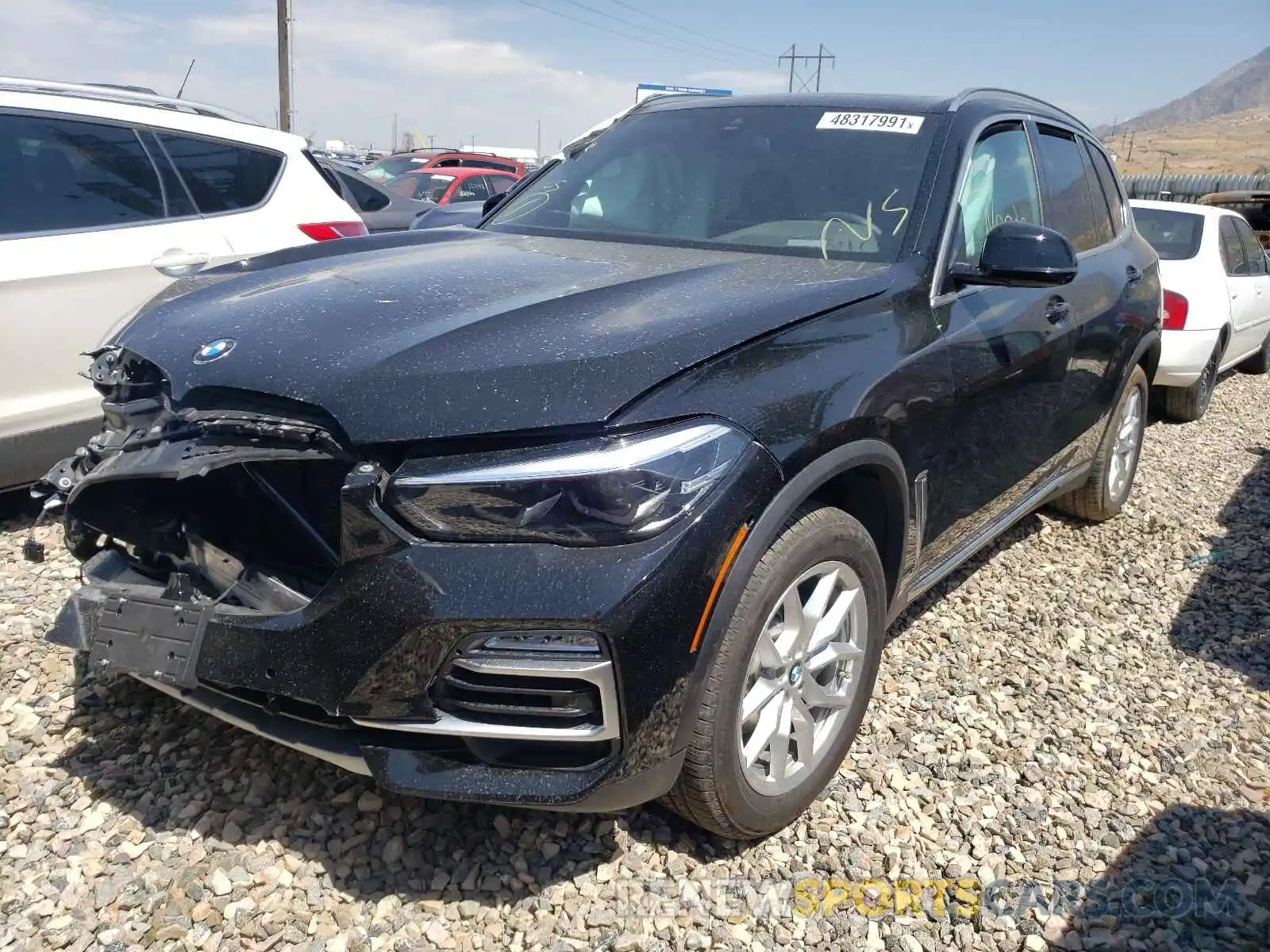 2 Photograph of a damaged car 5UXCR6C04L9C47007 BMW X5 2020