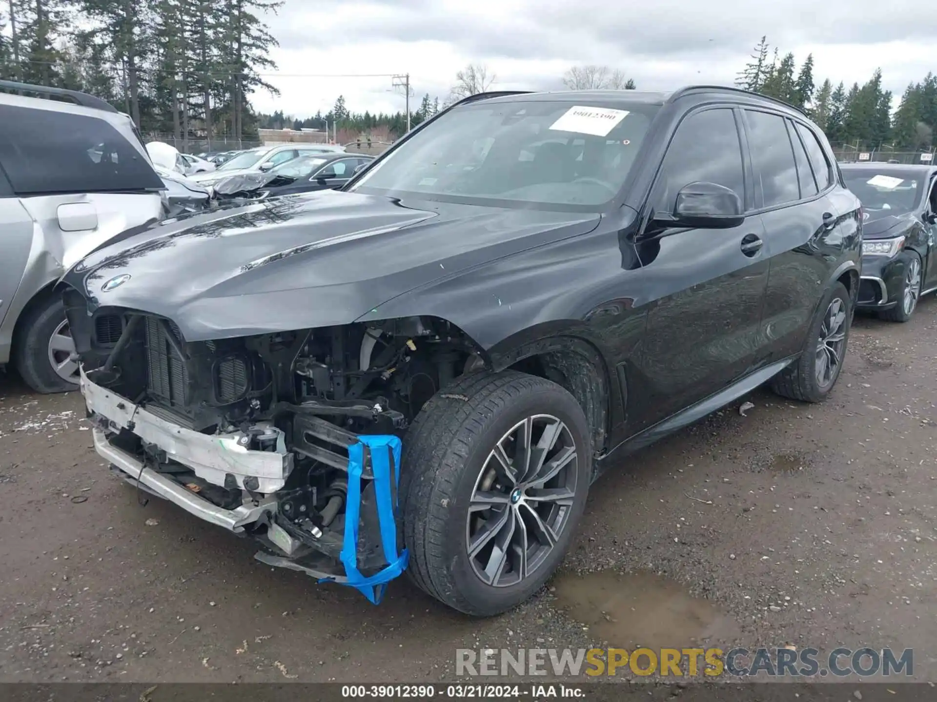 2 Фотография поврежденного автомобиля 5UXCR6C04L9C67290 BMW X5 2020