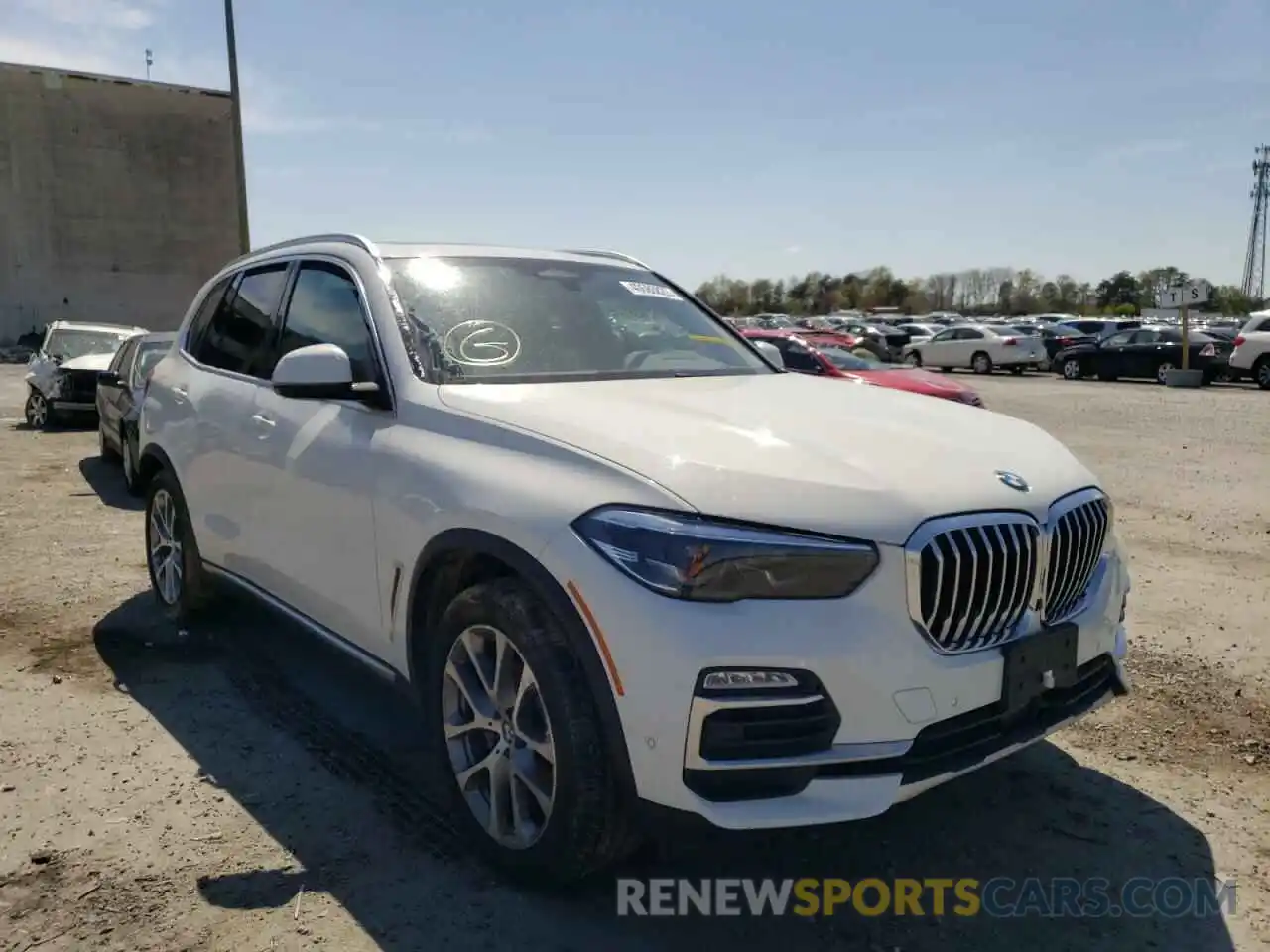 1 Фотография поврежденного автомобиля 5UXCR6C04LLL65753 BMW X5 2020