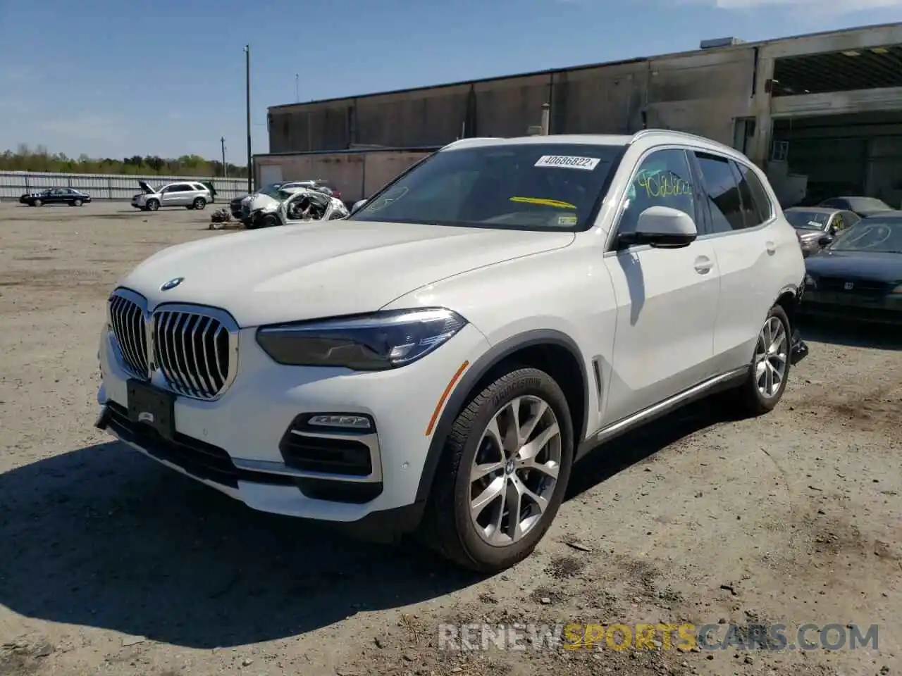 2 Photograph of a damaged car 5UXCR6C04LLL65753 BMW X5 2020