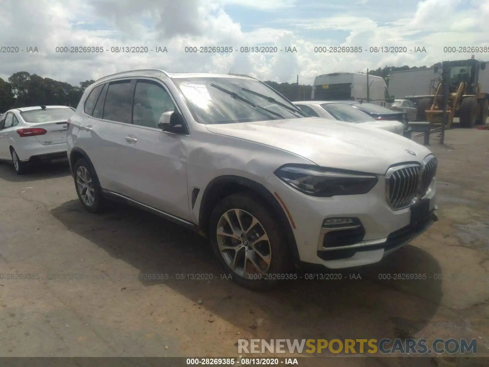 1 Photograph of a damaged car 5UXCR6C05L9B54643 BMW X5 2020