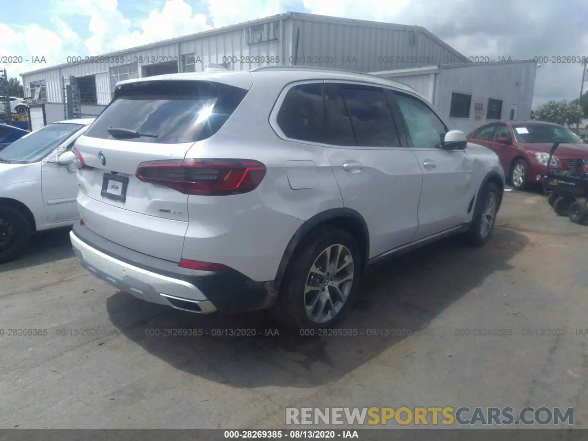 4 Фотография поврежденного автомобиля 5UXCR6C05L9B54643 BMW X5 2020