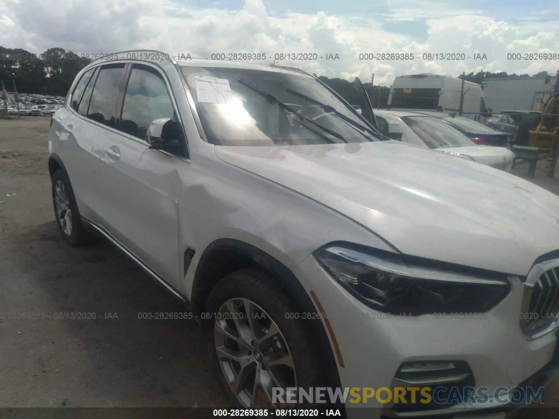 6 Фотография поврежденного автомобиля 5UXCR6C05L9B54643 BMW X5 2020