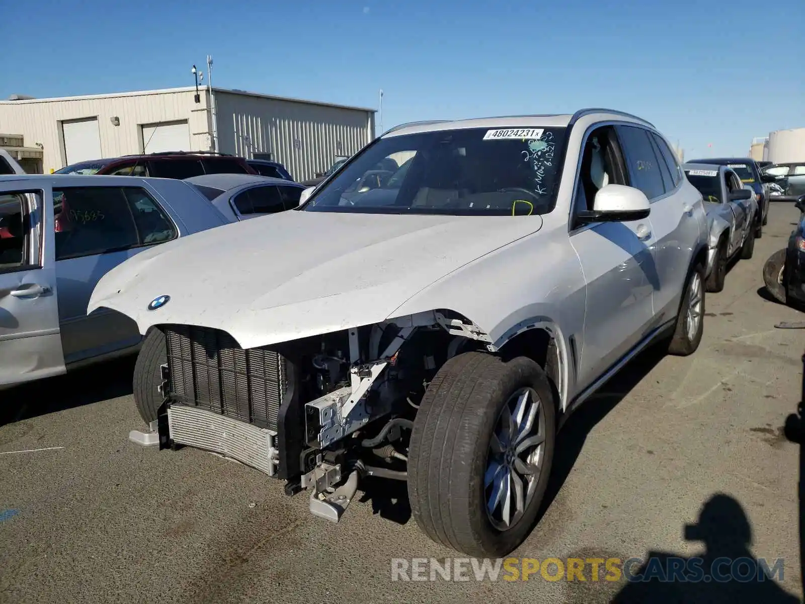 2 Photograph of a damaged car 5UXCR6C05L9B60152 BMW X5 2020