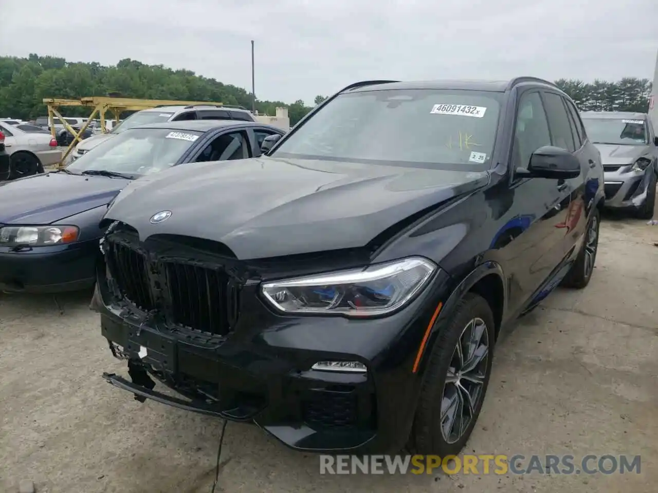 2 Photograph of a damaged car 5UXCR6C05L9C25341 BMW X5 2020