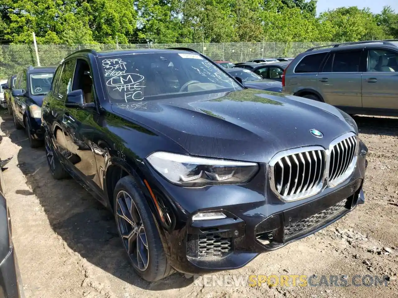 1 Photograph of a damaged car 5UXCR6C05L9D41509 BMW X5 2020