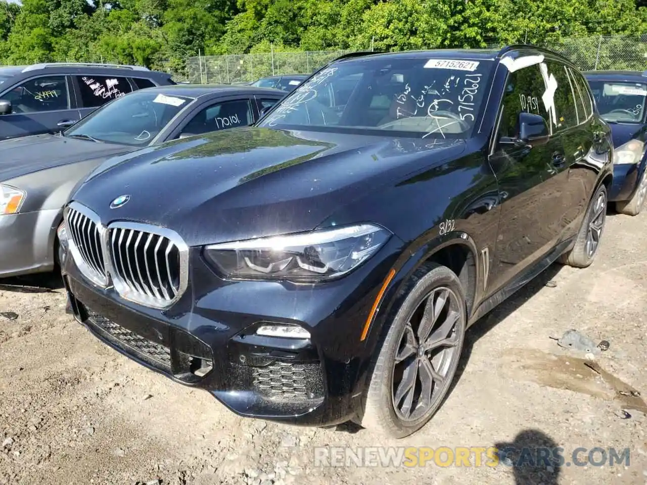 2 Фотография поврежденного автомобиля 5UXCR6C05L9D41509 BMW X5 2020