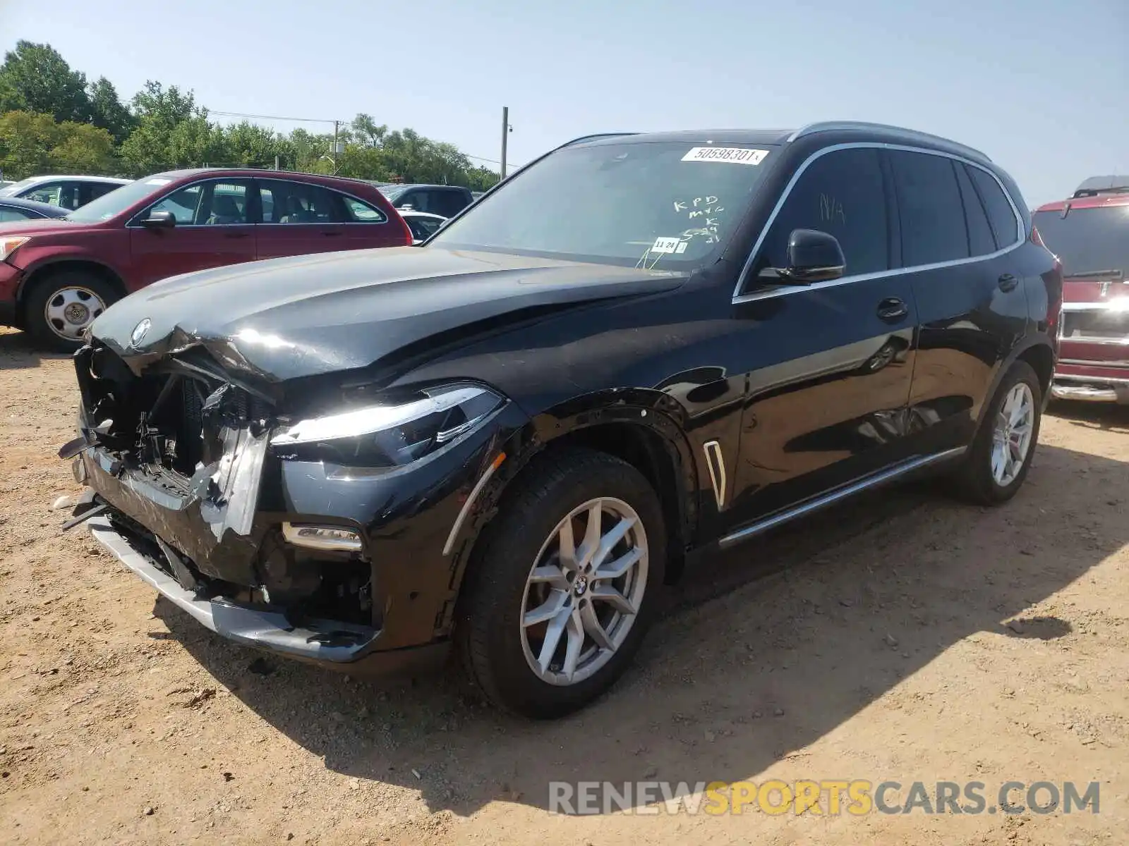 2 Photograph of a damaged car 5UXCR6C05LLL65261 BMW X5 2020