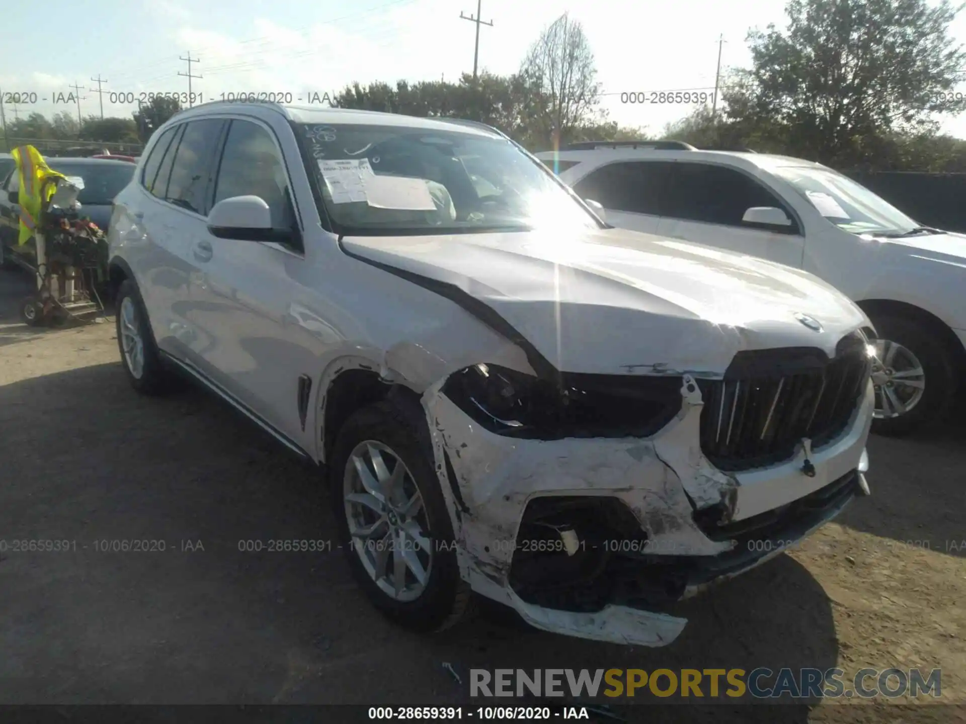 1 Photograph of a damaged car 5UXCR6C05LLL65776 BMW X5 2020