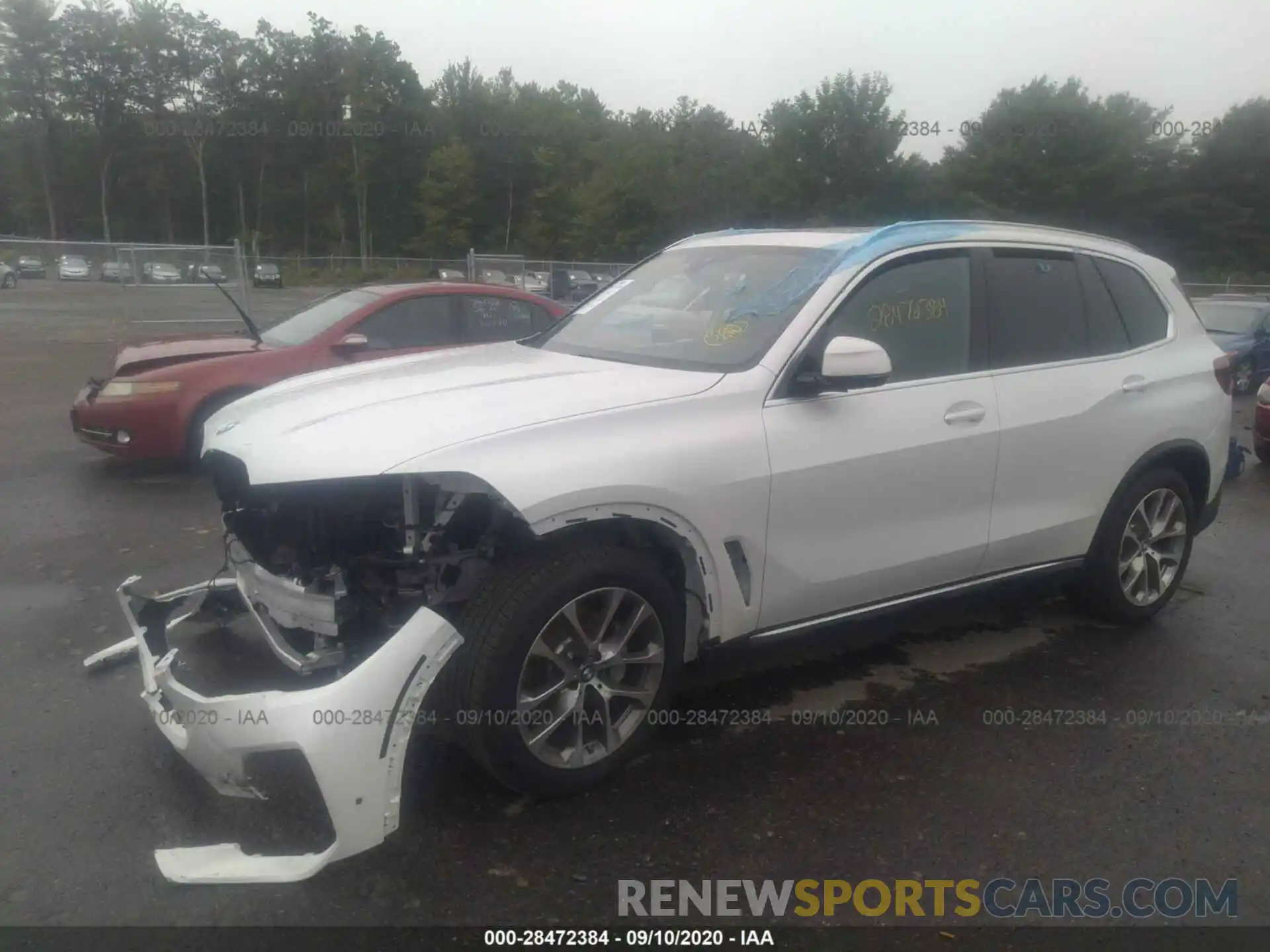 2 Photograph of a damaged car 5UXCR6C05LLL66801 BMW X5 2020