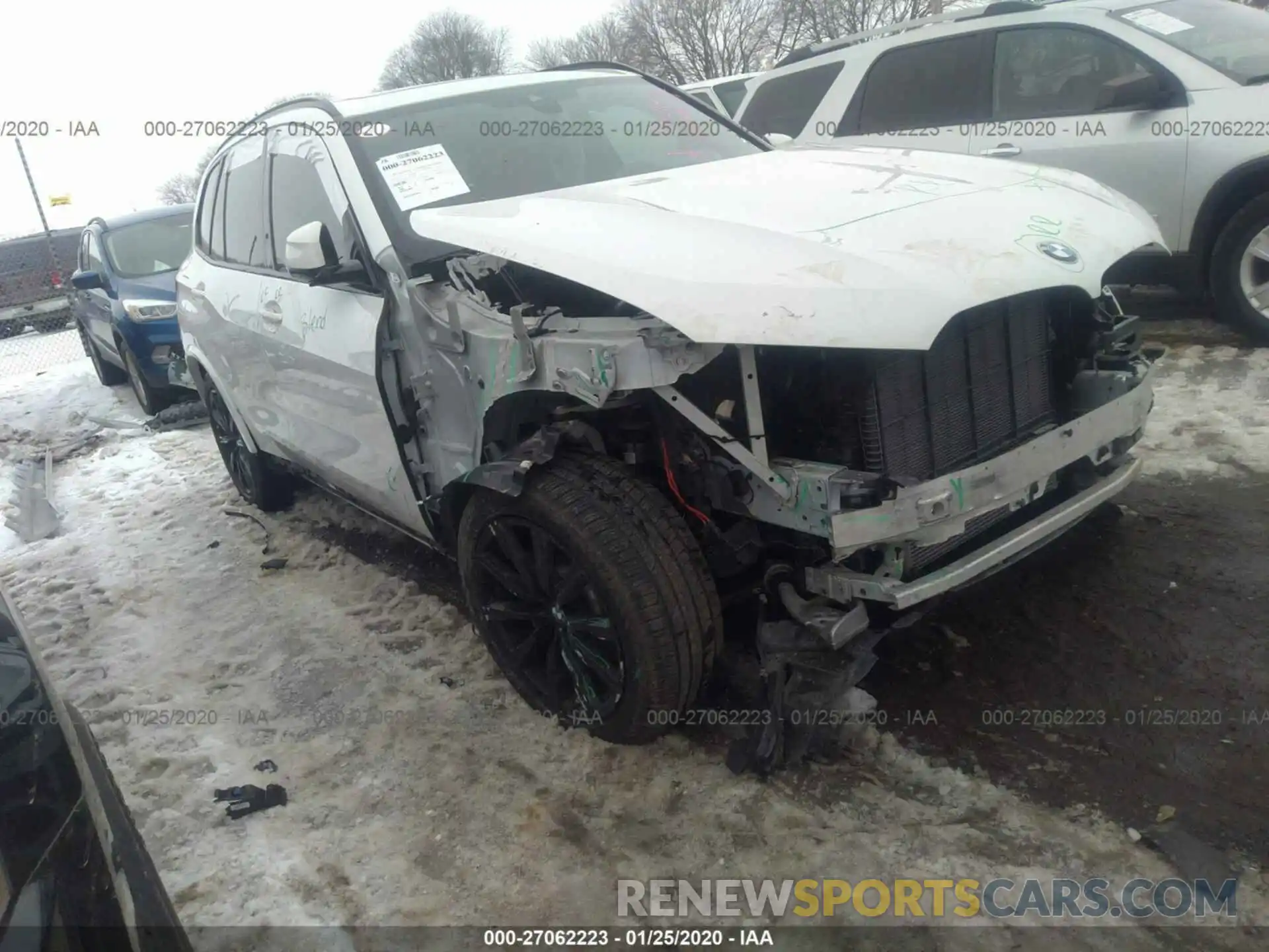 1 Photograph of a damaged car 5UXCR6C05LLL81699 BMW X5 2020