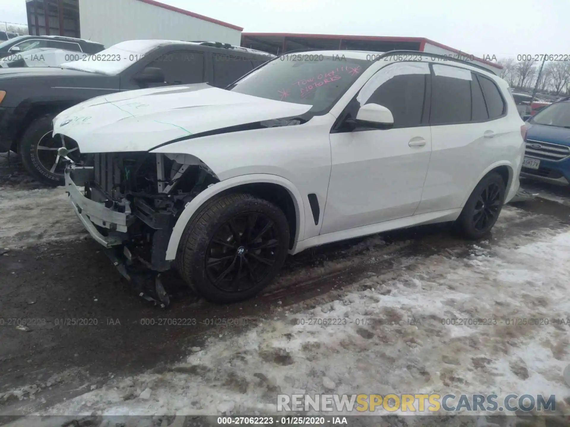 2 Photograph of a damaged car 5UXCR6C05LLL81699 BMW X5 2020