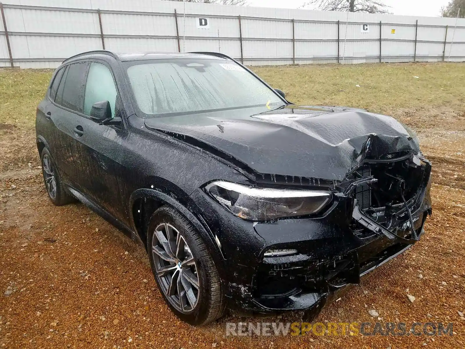 1 Photograph of a damaged car 5UXCR6C05LLL82030 BMW X5 2020