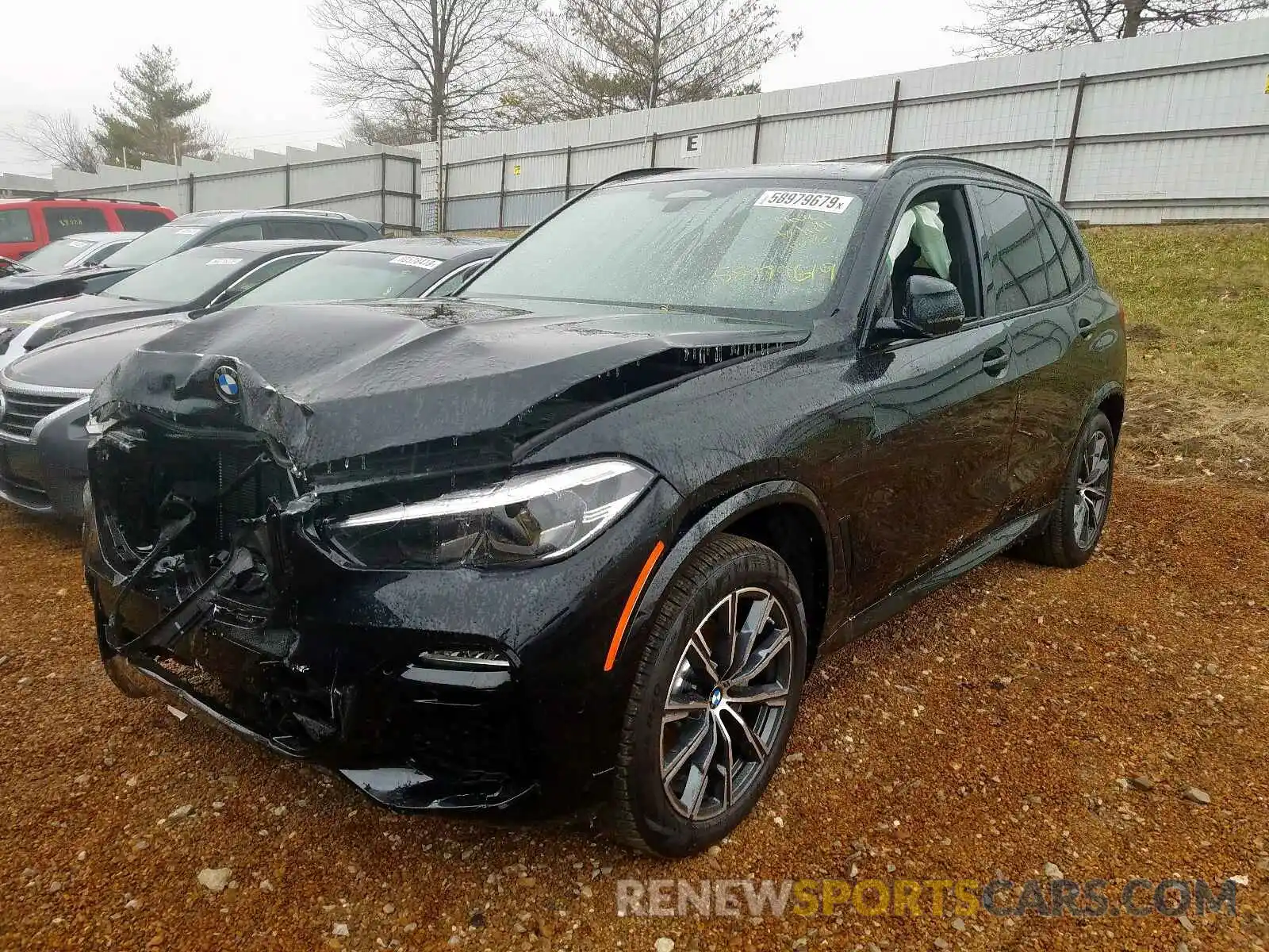 2 Photograph of a damaged car 5UXCR6C05LLL82030 BMW X5 2020