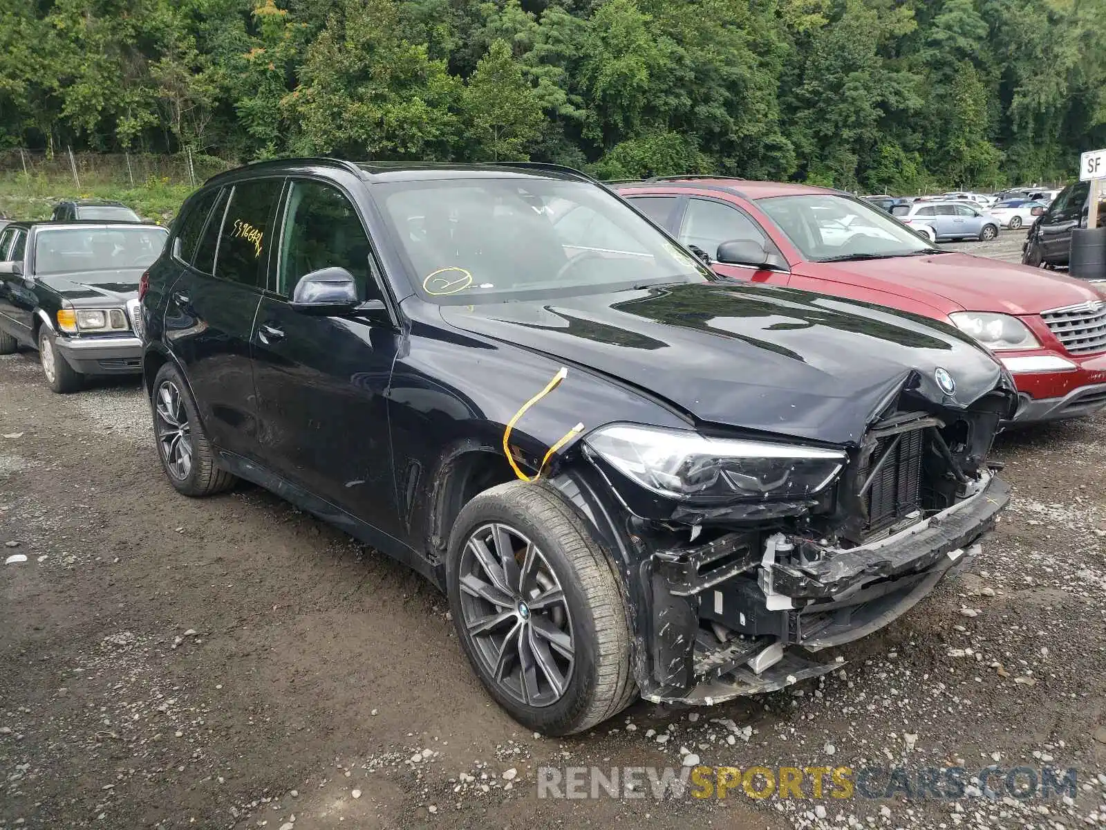 1 Photograph of a damaged car 5UXCR6C05LLL82867 BMW X5 2020