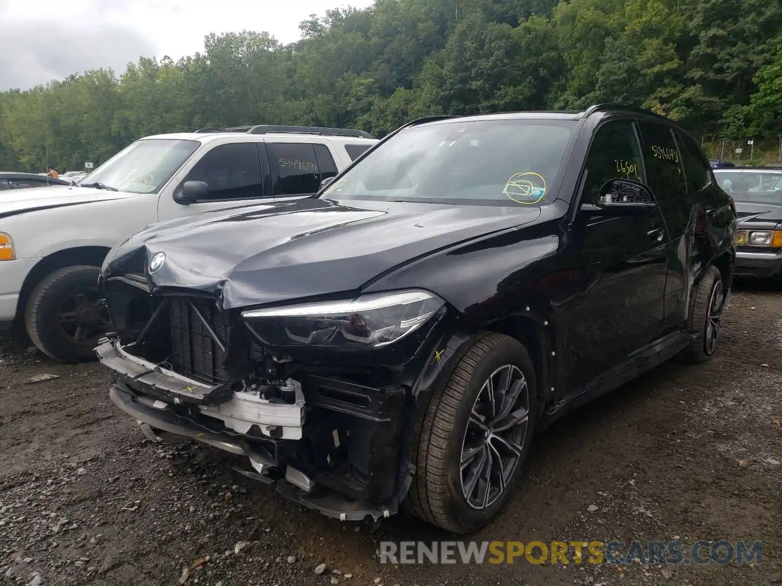 2 Фотография поврежденного автомобиля 5UXCR6C05LLL82867 BMW X5 2020