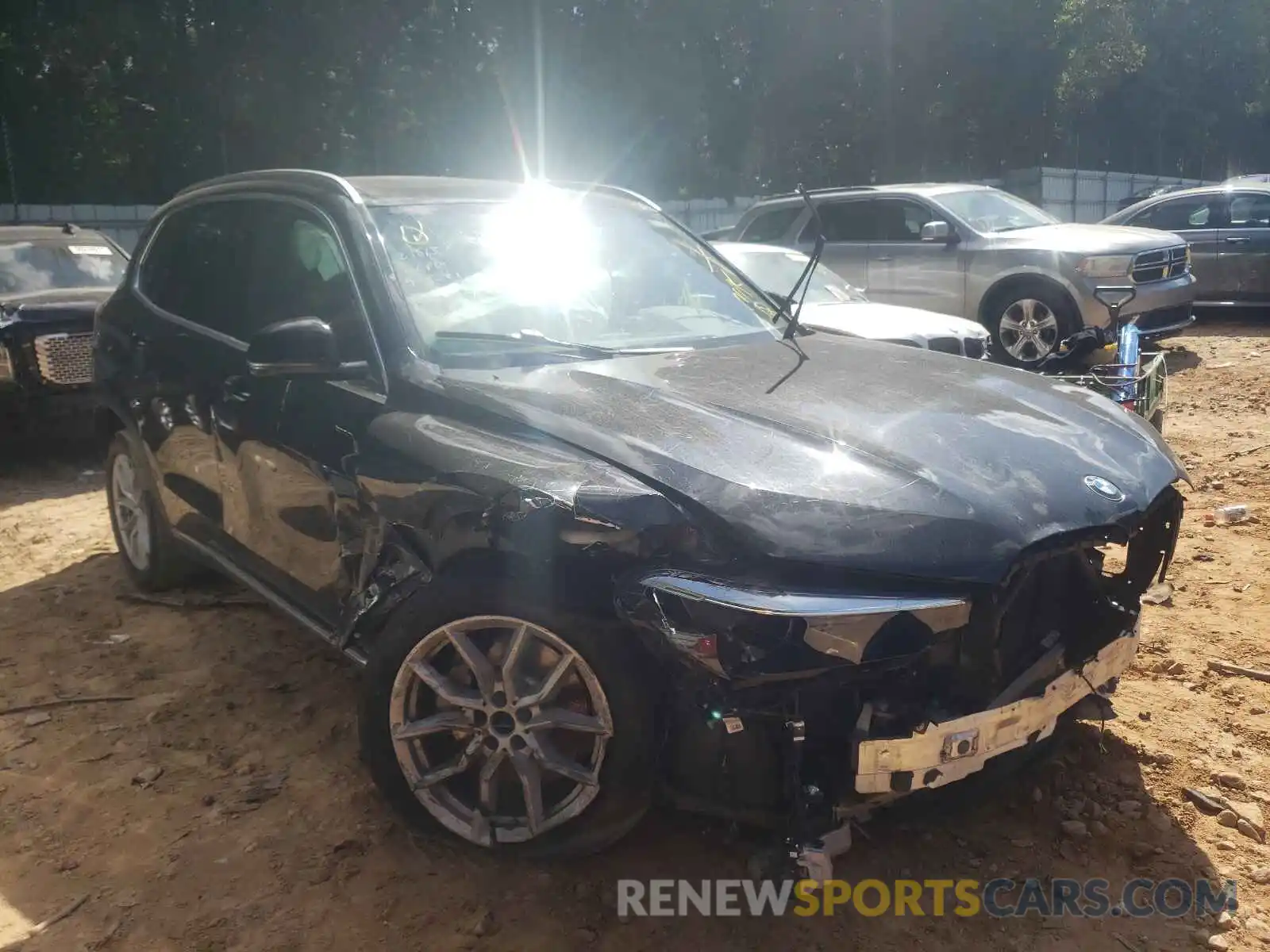 1 Photograph of a damaged car 5UXCR6C06L9C32041 BMW X5 2020