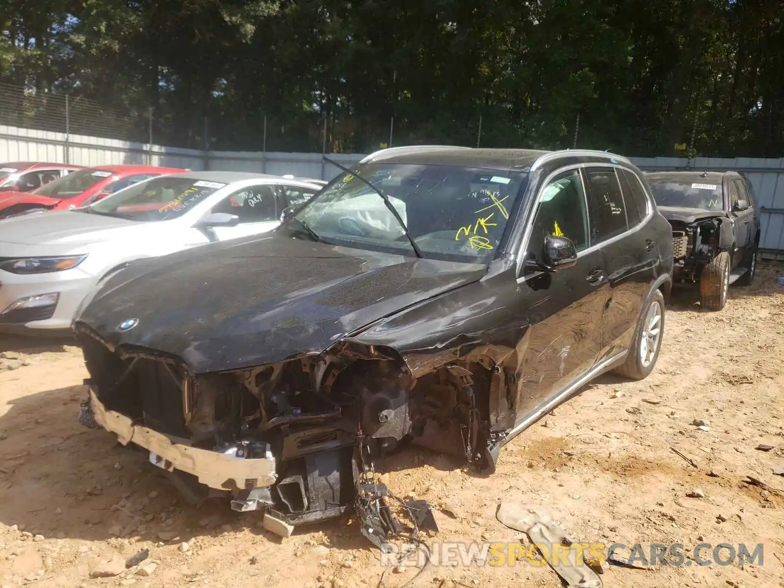 2 Photograph of a damaged car 5UXCR6C06L9C32041 BMW X5 2020