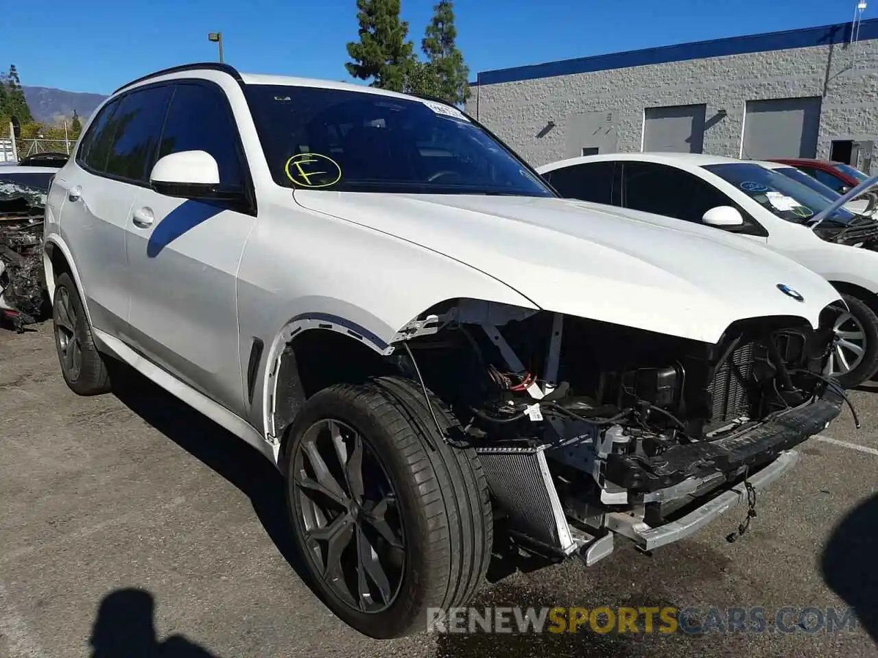 1 Photograph of a damaged car 5UXCR6C06L9C40169 BMW X5 2020